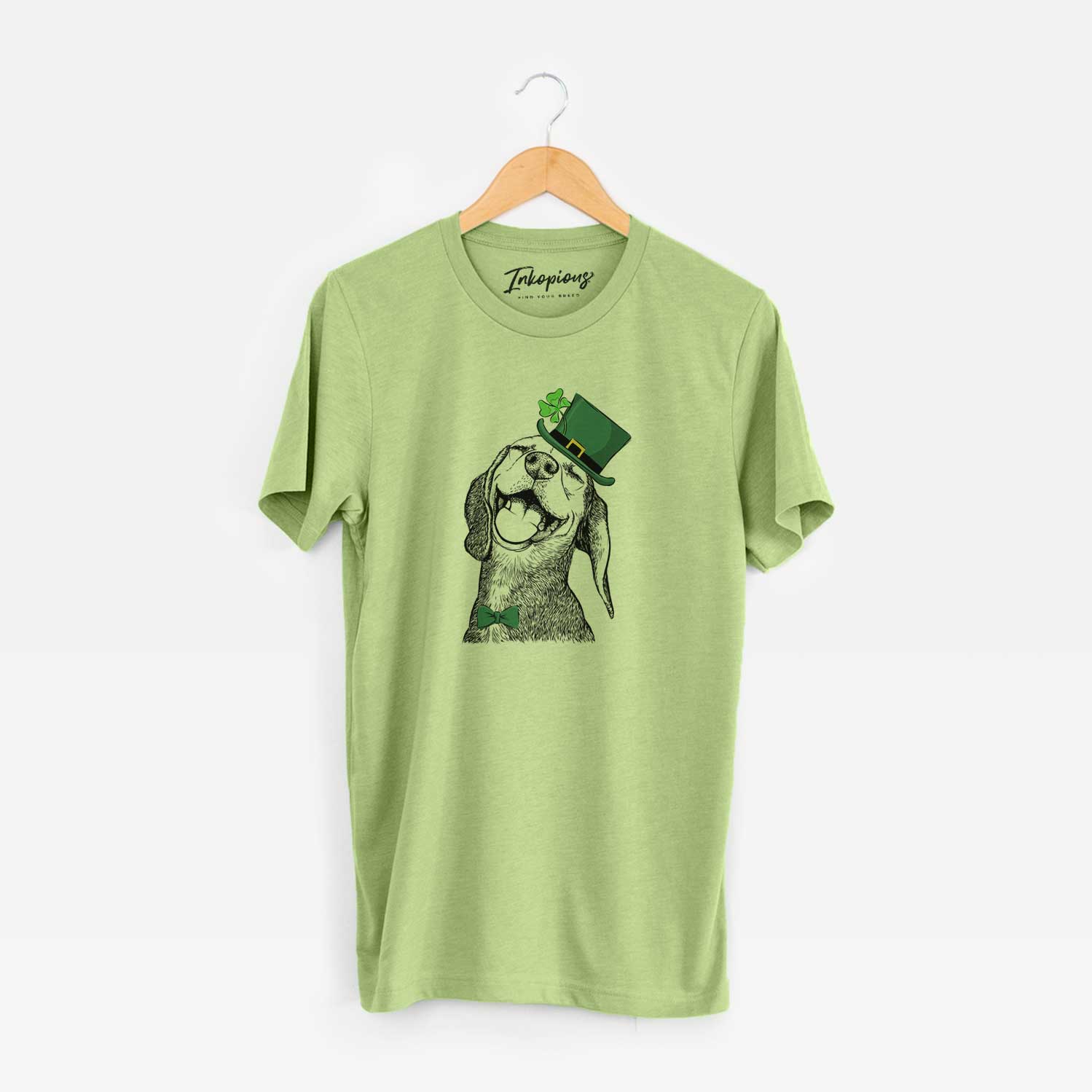 St. Patrick's Belle the Hound Mix - Unisex Crewneck