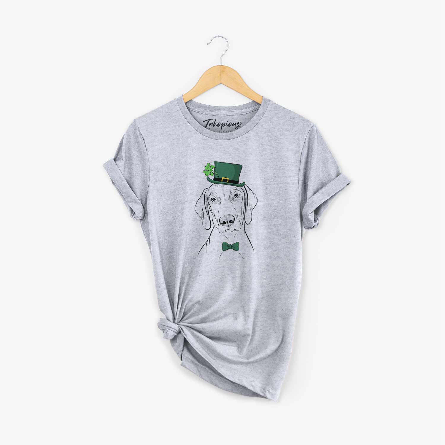 St. Patrick's Benelli the Vizsla - Unisex Crewneck