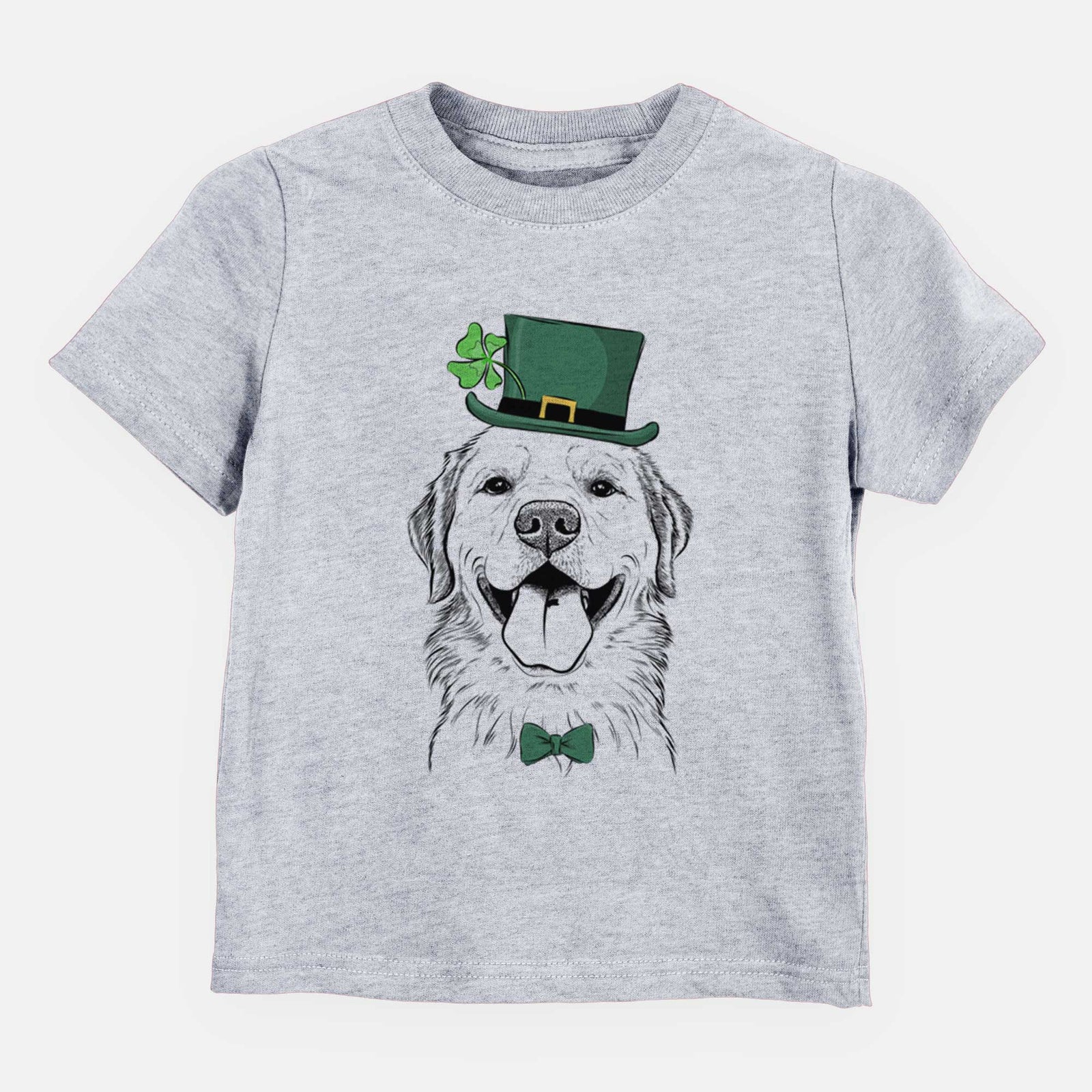 St. Patricks Bennett the Golden Retriever - Kids/Youth/Toddler Shirt