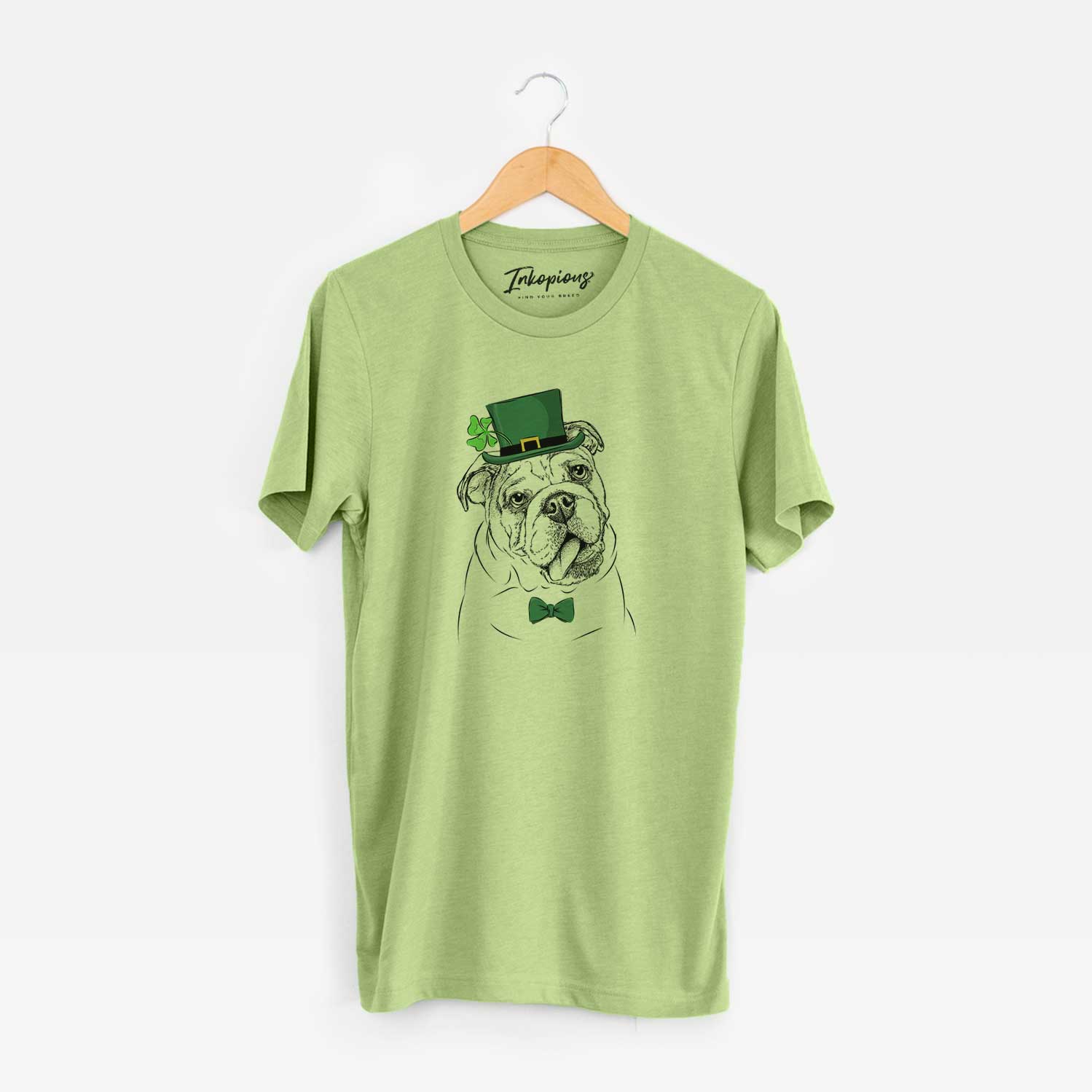 St. Patrick's Benson the English Bulldog - Unisex Crewneck