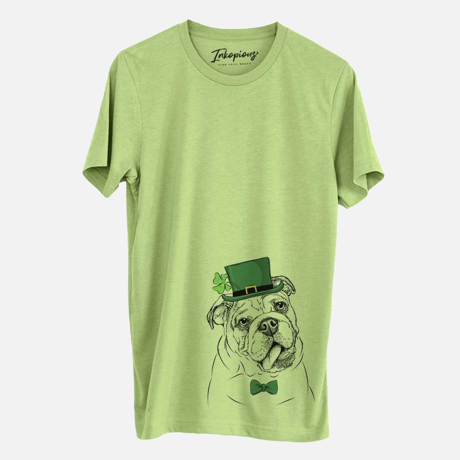 St. Patrick's Benson the English Bulldog - Unisex Crewneck