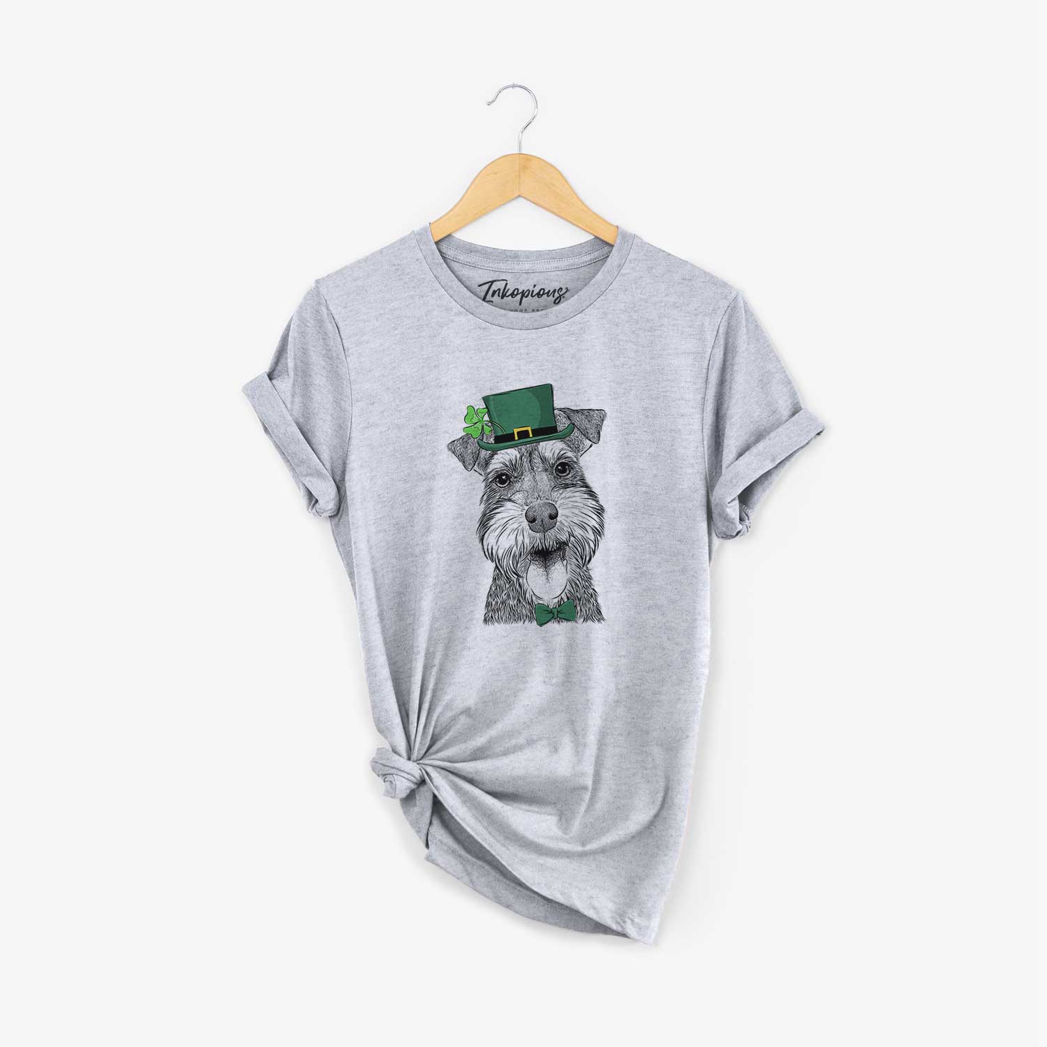 St. Patrick's Bernadette the Mini Schnauzer - Unisex Crewneck