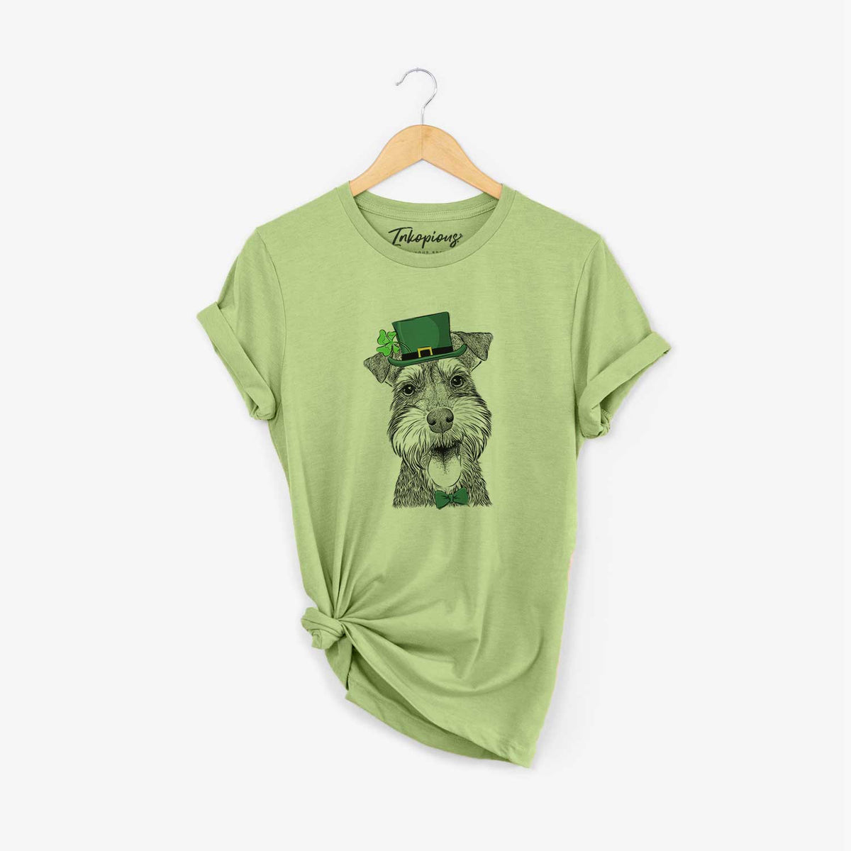 St. Patrick&#39;s Bernadette the Mini Schnauzer - Unisex Crewneck