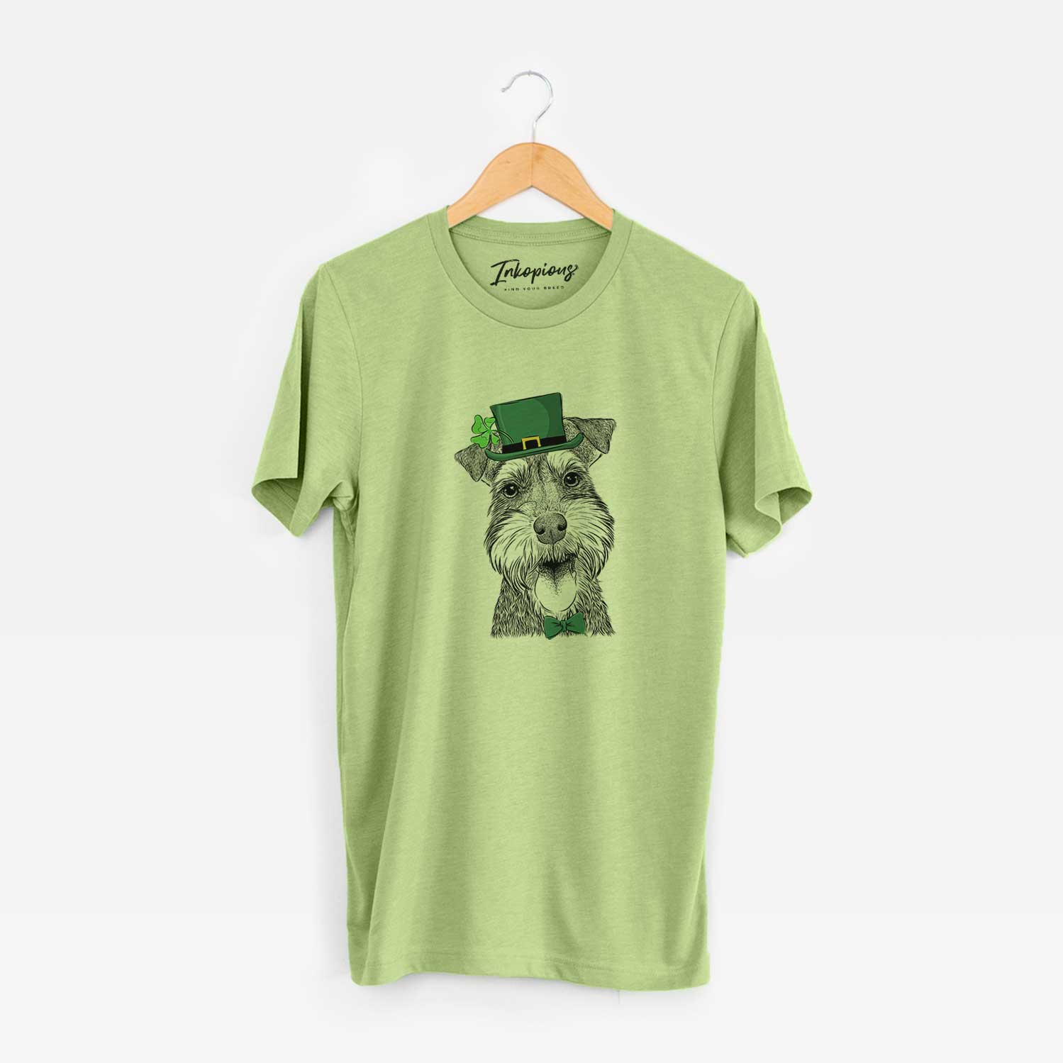 St. Patrick's Bernadette the Mini Schnauzer - Unisex Crewneck