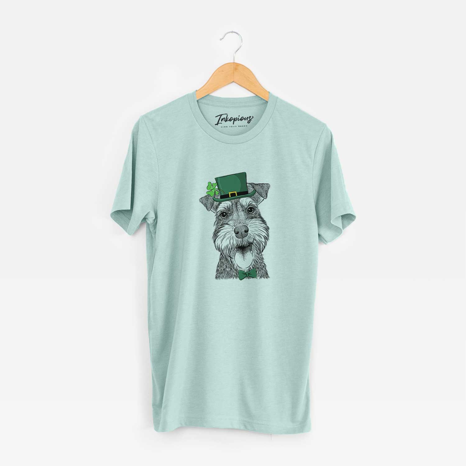 St. Patrick's Bernadette the Mini Schnauzer - Unisex Crewneck