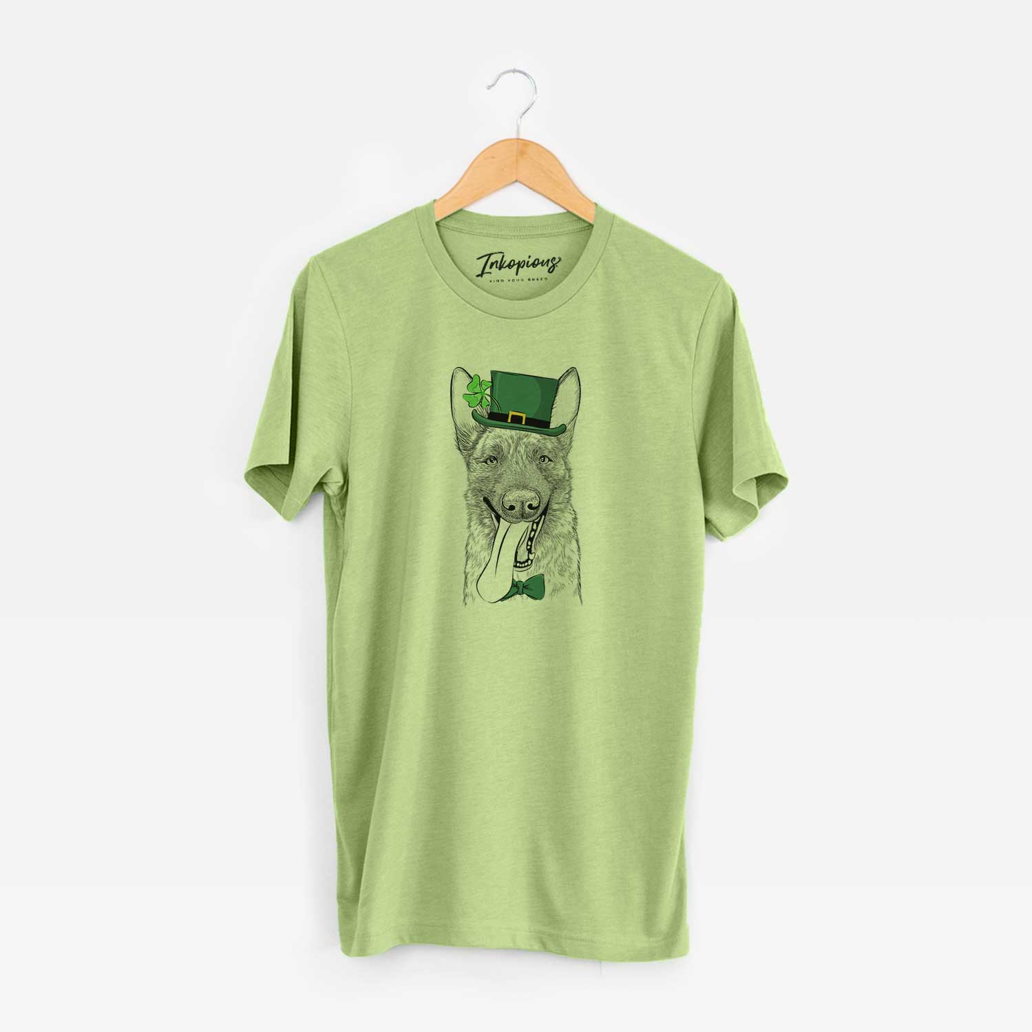 St. Patrick's Bessa the Dutch Shepherd - Unisex Crewneck