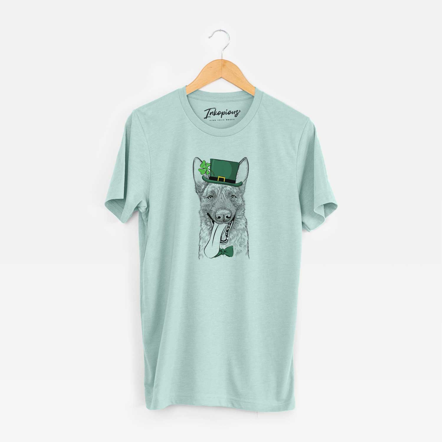 St. Patrick's Bessa the Dutch Shepherd - Unisex Crewneck