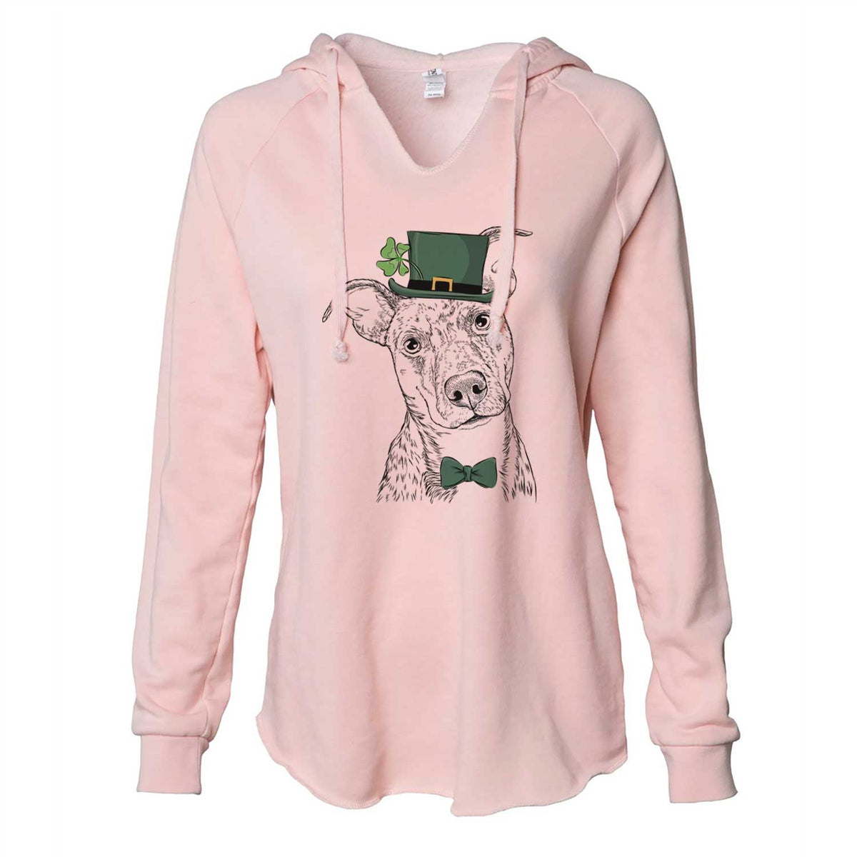 St. Patrick's Bianca the Mixed Breed - Cali Wave Hooded Sweatshirt