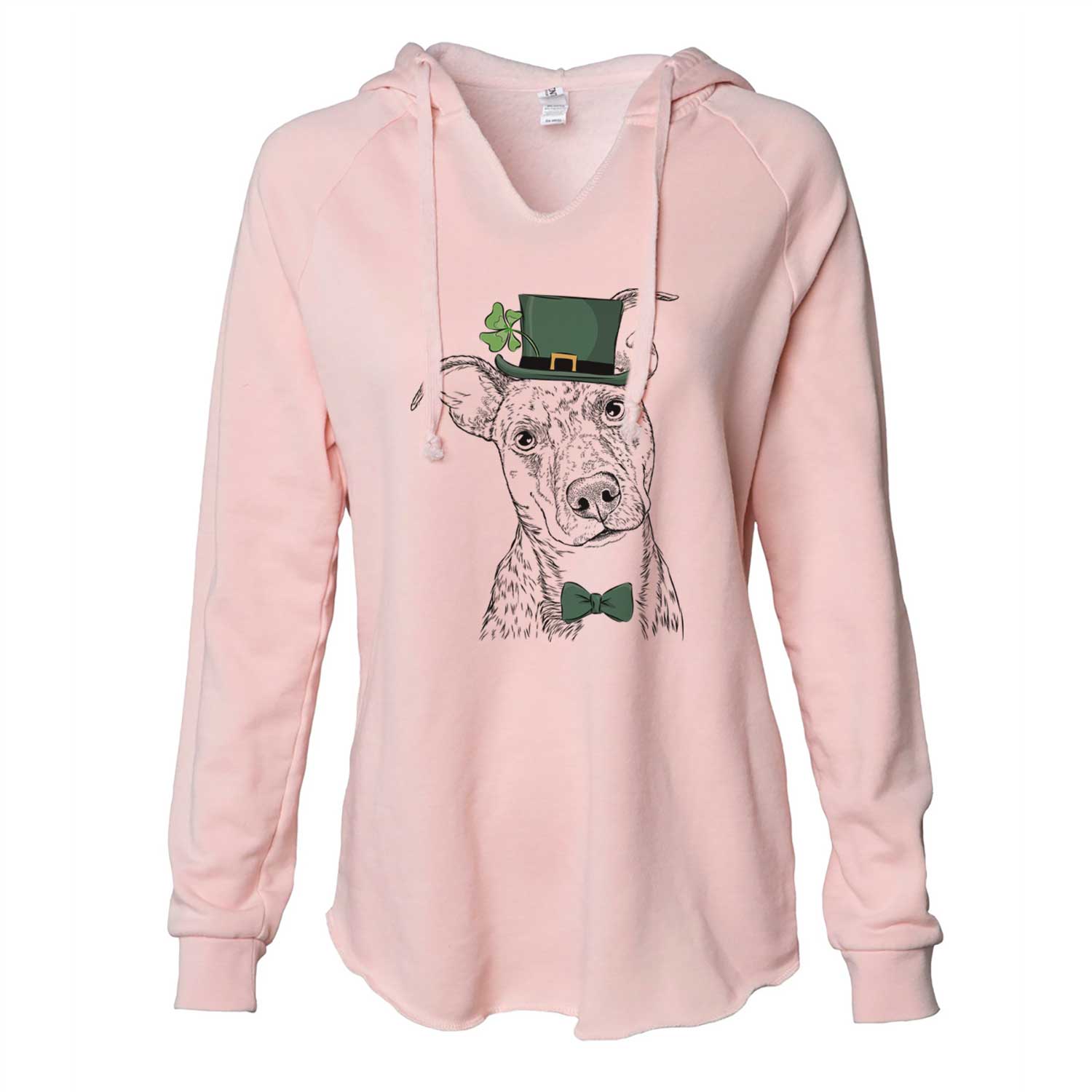 St. Patrick's Bianca the Mixed Breed - Cali Wave Hooded Sweatshirt