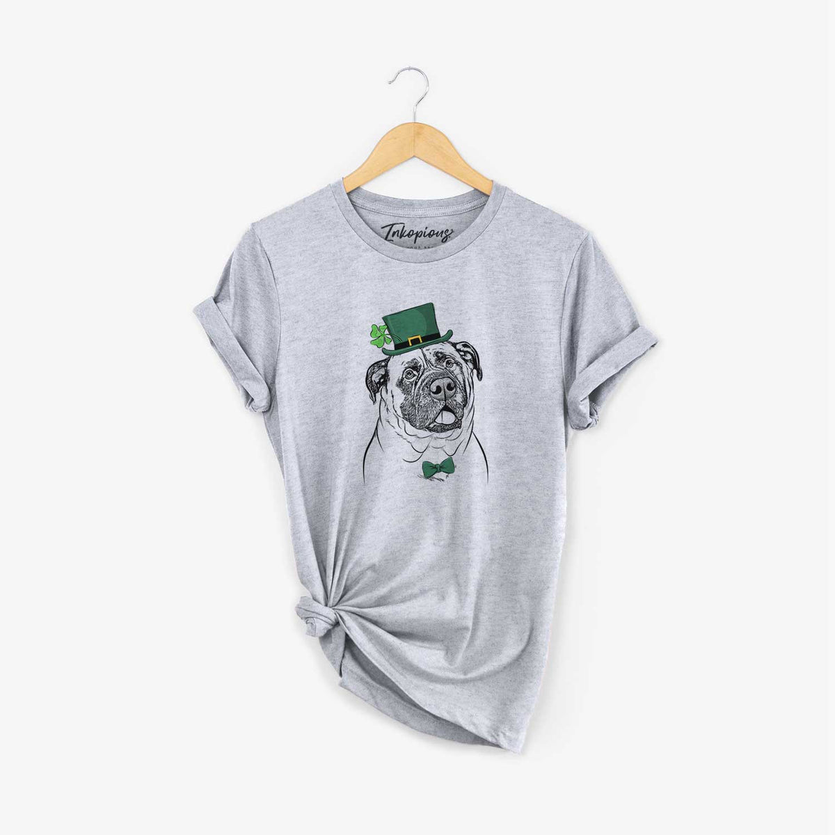 St. Patrick's Big P the English Mastiff - Unisex Crewneck