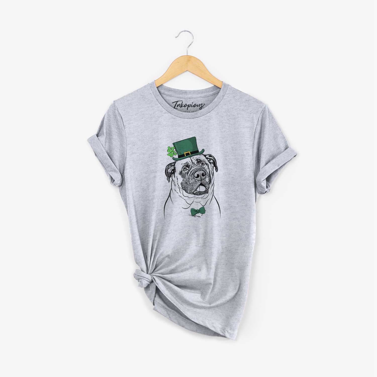 St. Patrick's Big P the English Mastiff - Unisex Crewneck