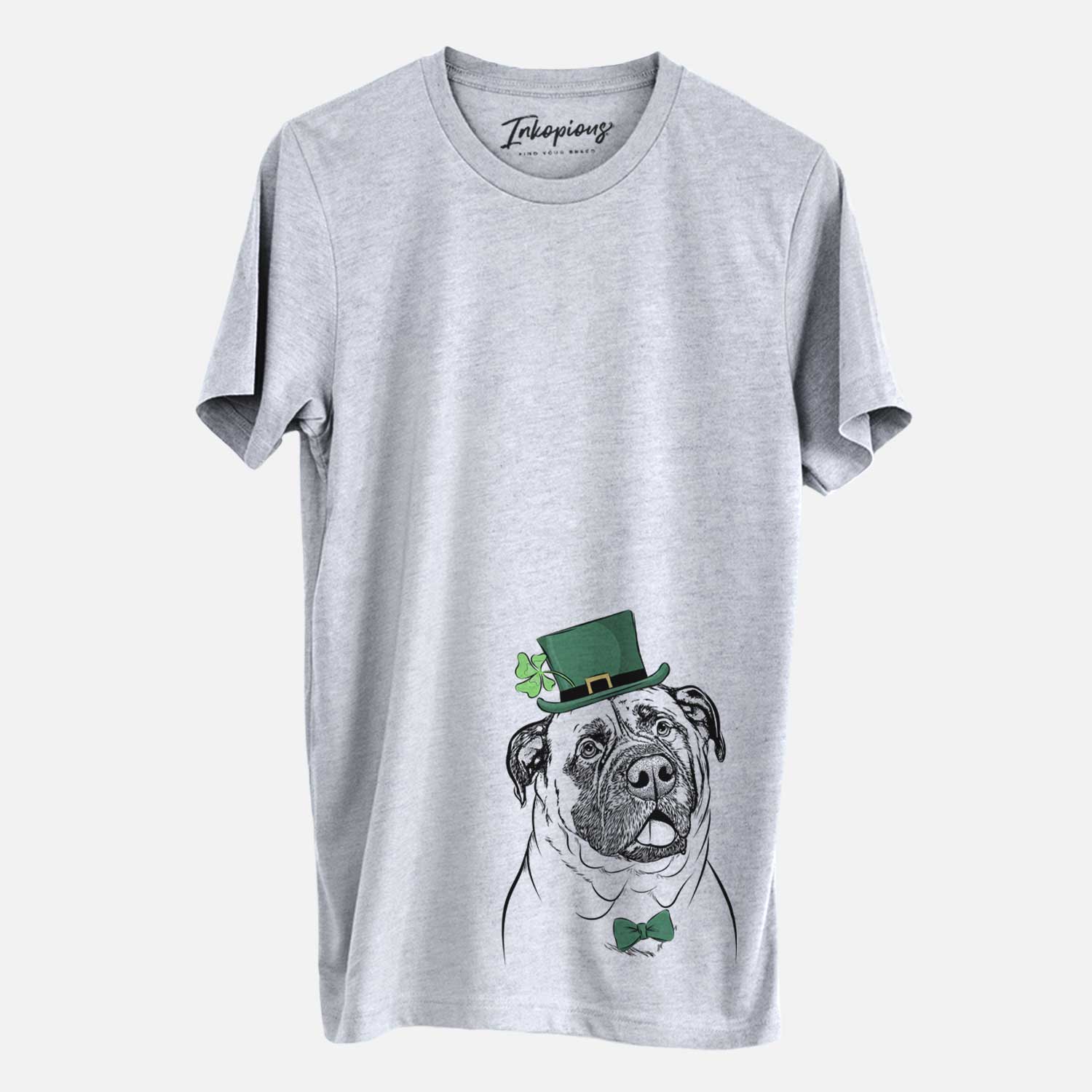 St. Patrick's Big P the English Mastiff - Unisex Crewneck