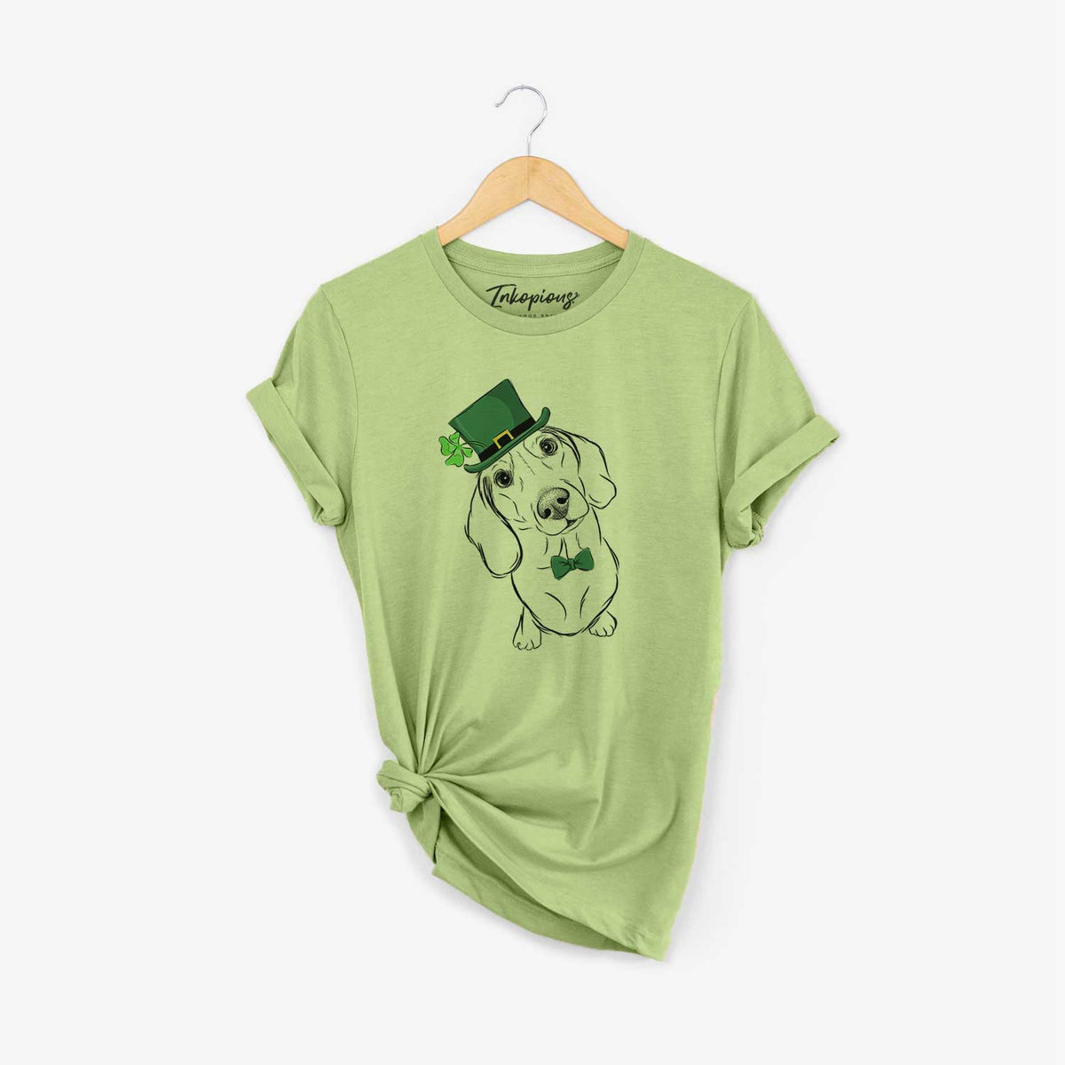 St. Patrick&#39;s Bill the Dachshund - Unisex Crewneck