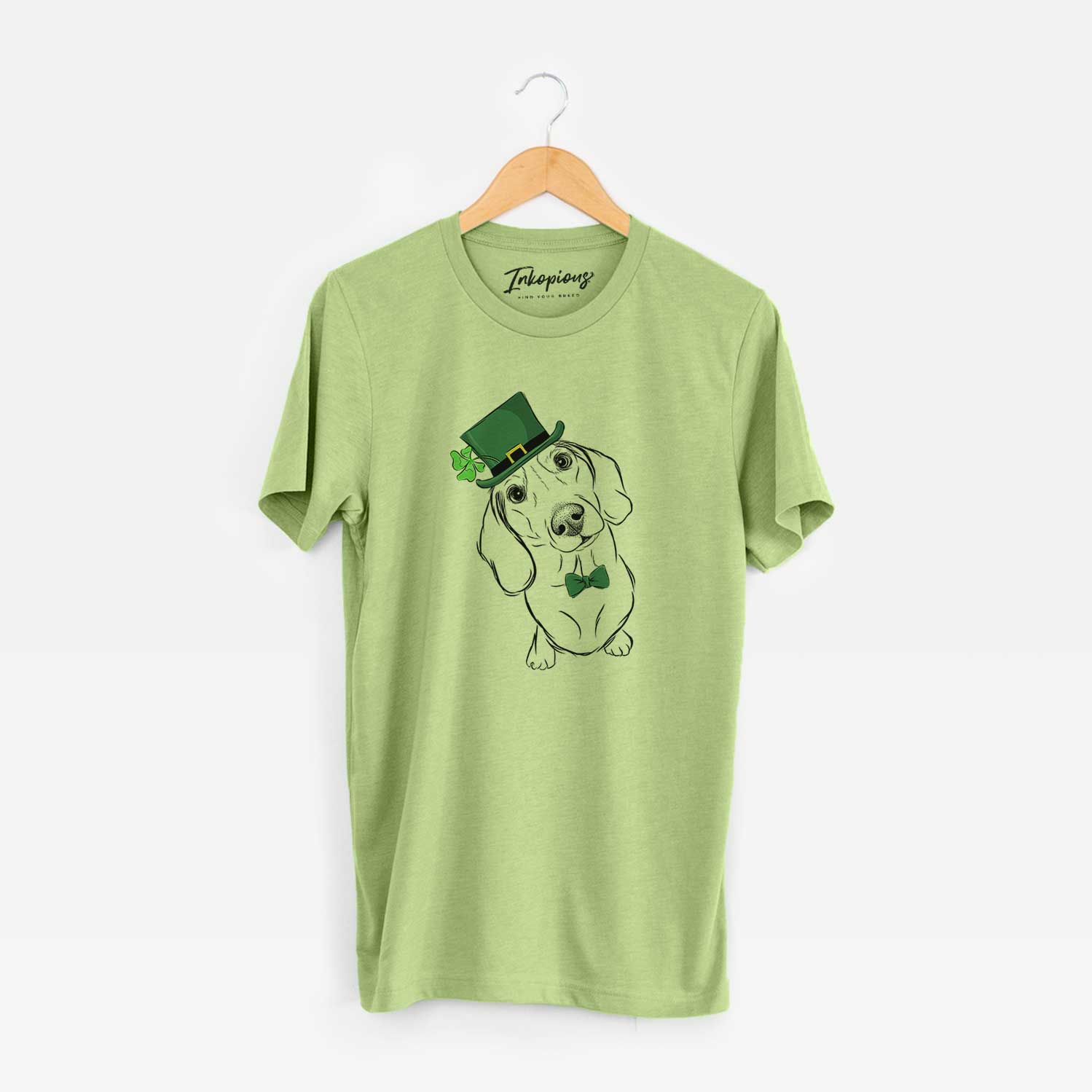 St. Patrick's Bill the Dachshund - Unisex Crewneck