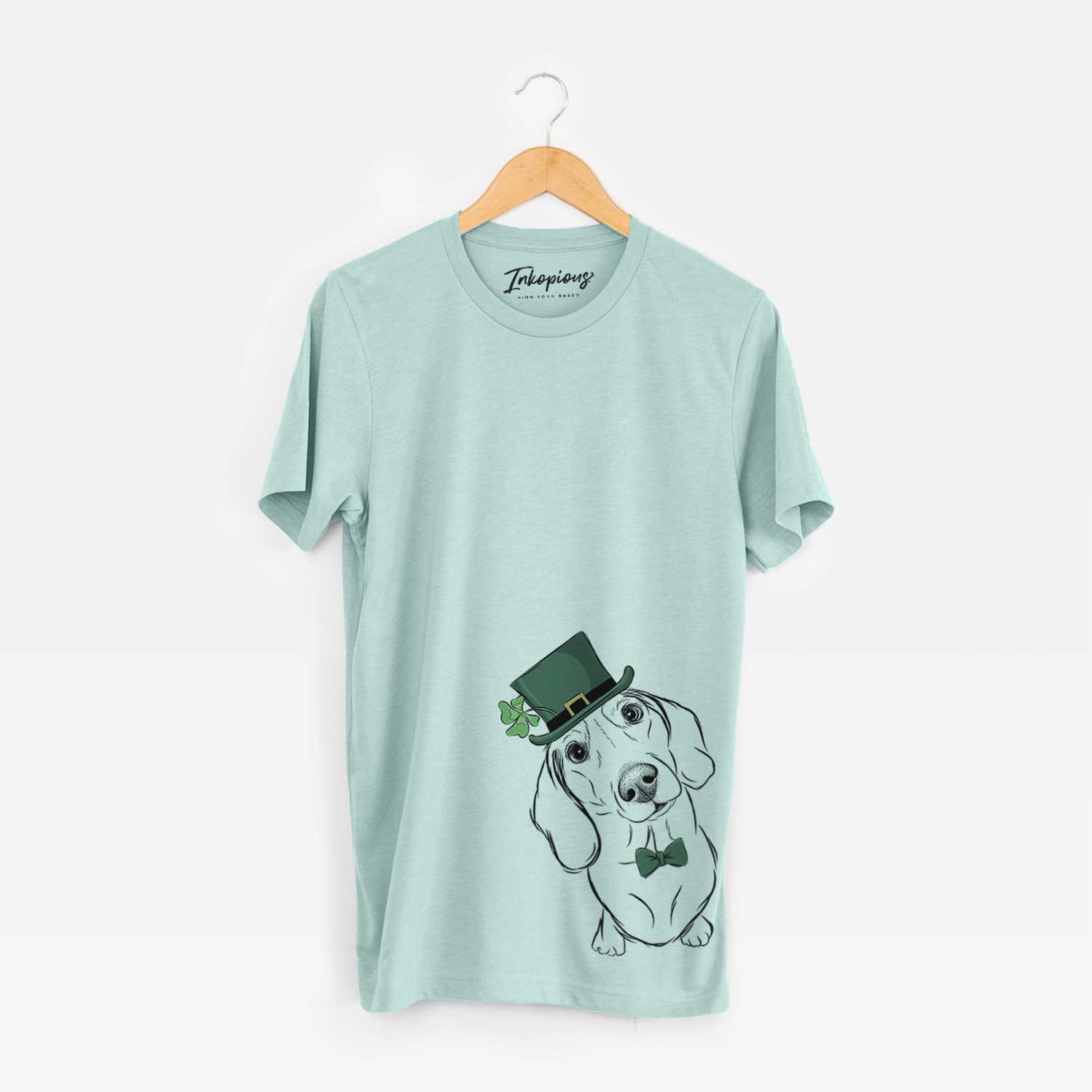 St. Patrick's Bill the Dachshund - Unisex Crewneck