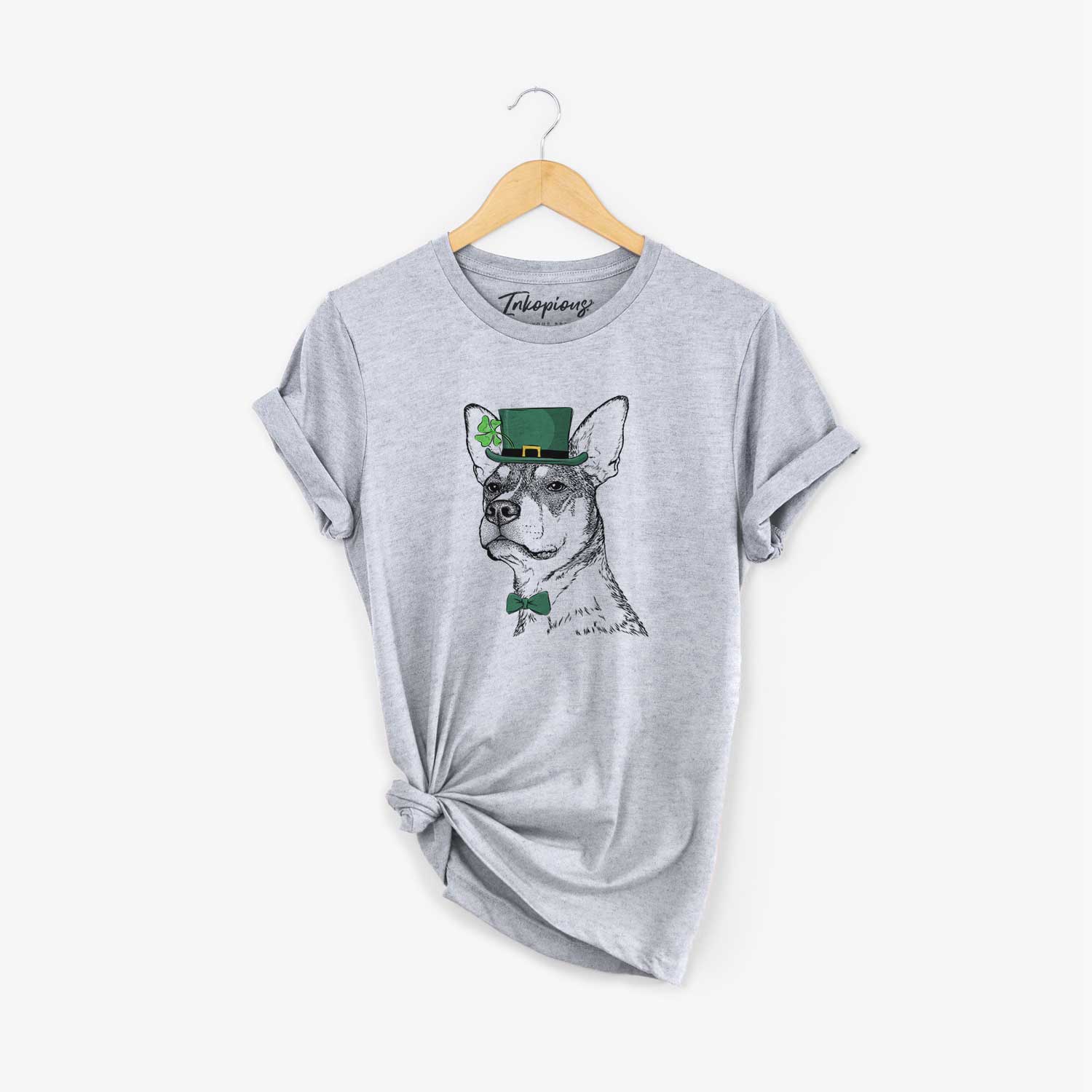 St. Patrick's Bill the Heeler Mix - Unisex Crewneck