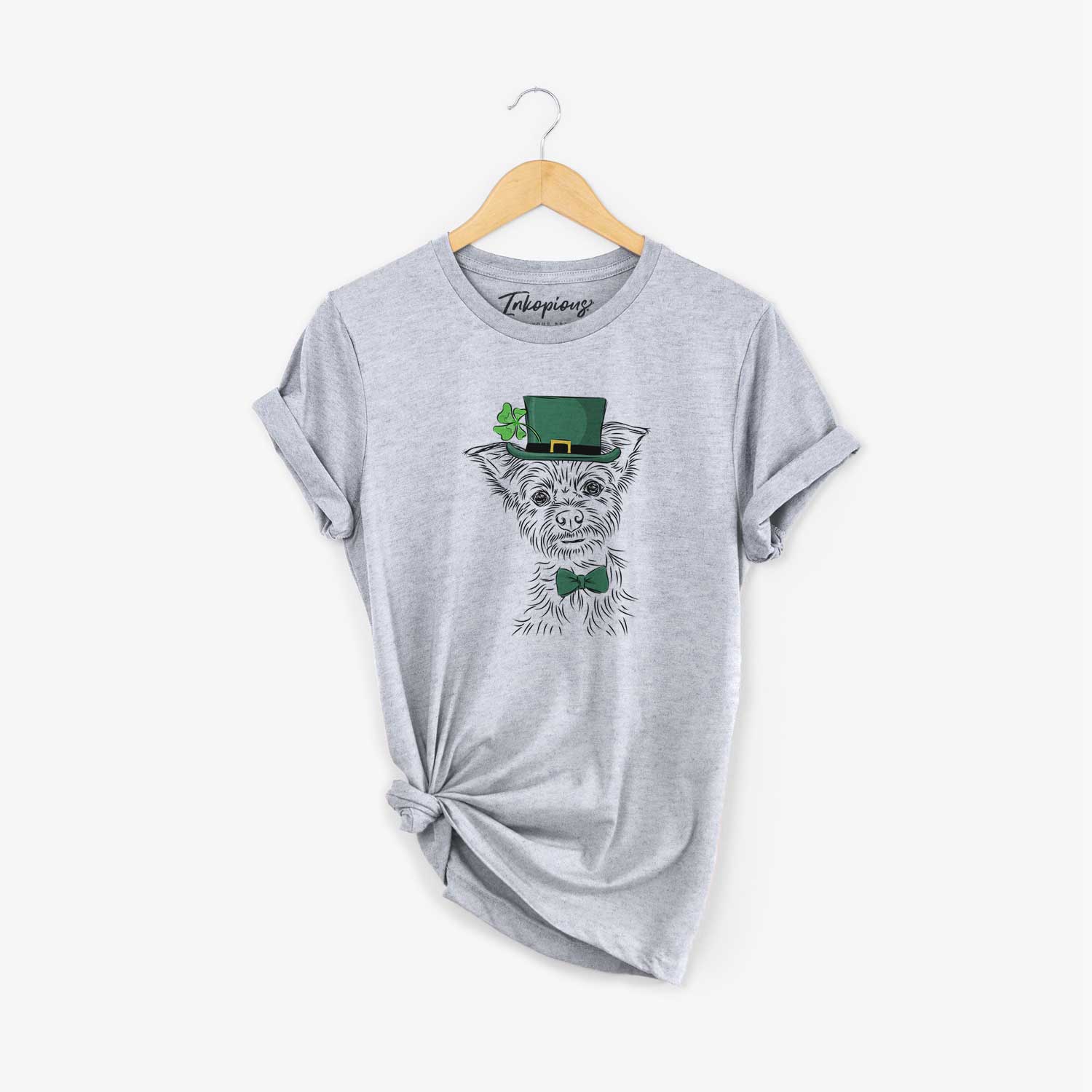St. Patrick's Bingo the Yorkshire Terrier - Unisex Crewneck