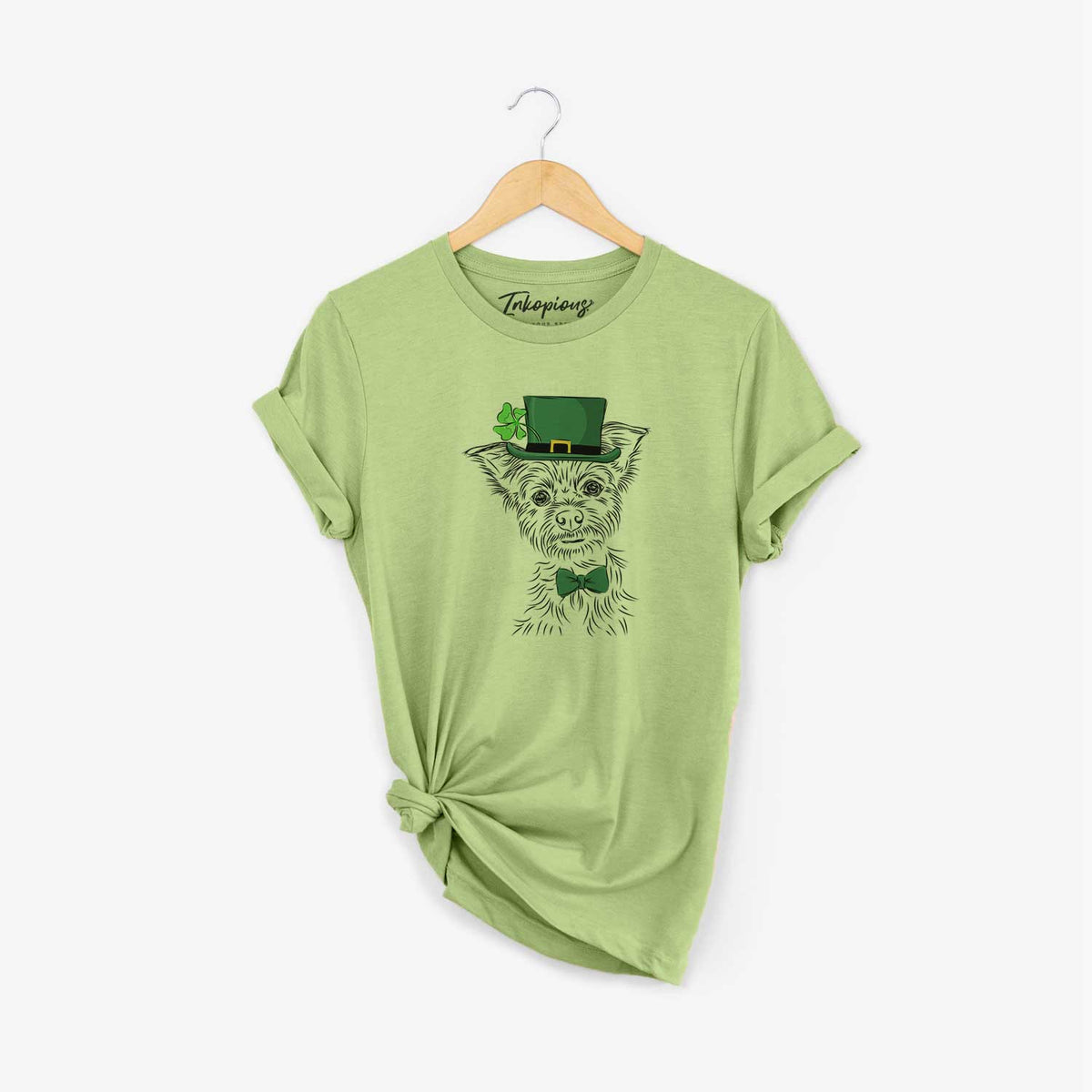 St. Patrick&#39;s Bingo the Yorkshire Terrier - Unisex Crewneck