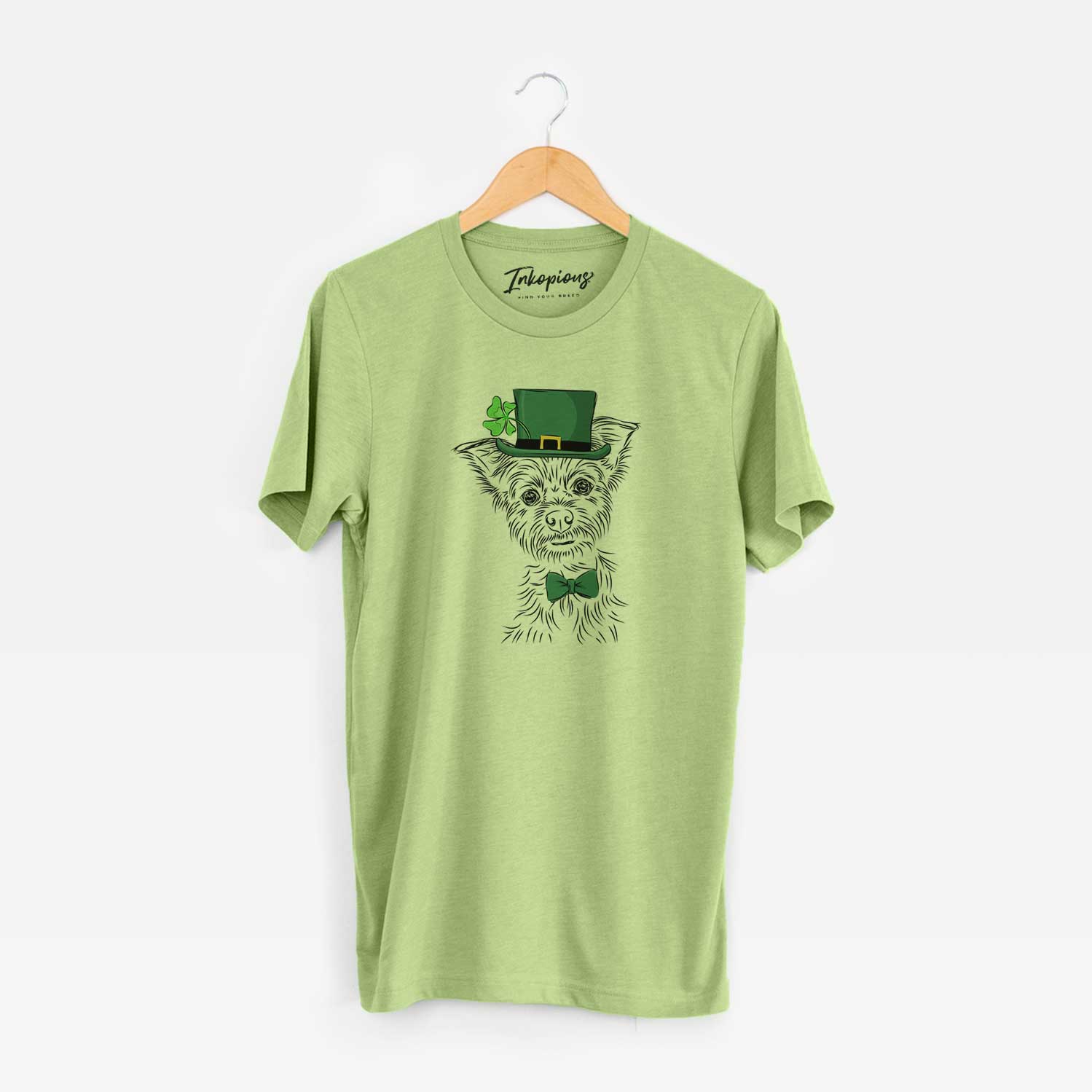 St. Patrick's Bingo the Yorkshire Terrier - Unisex Crewneck