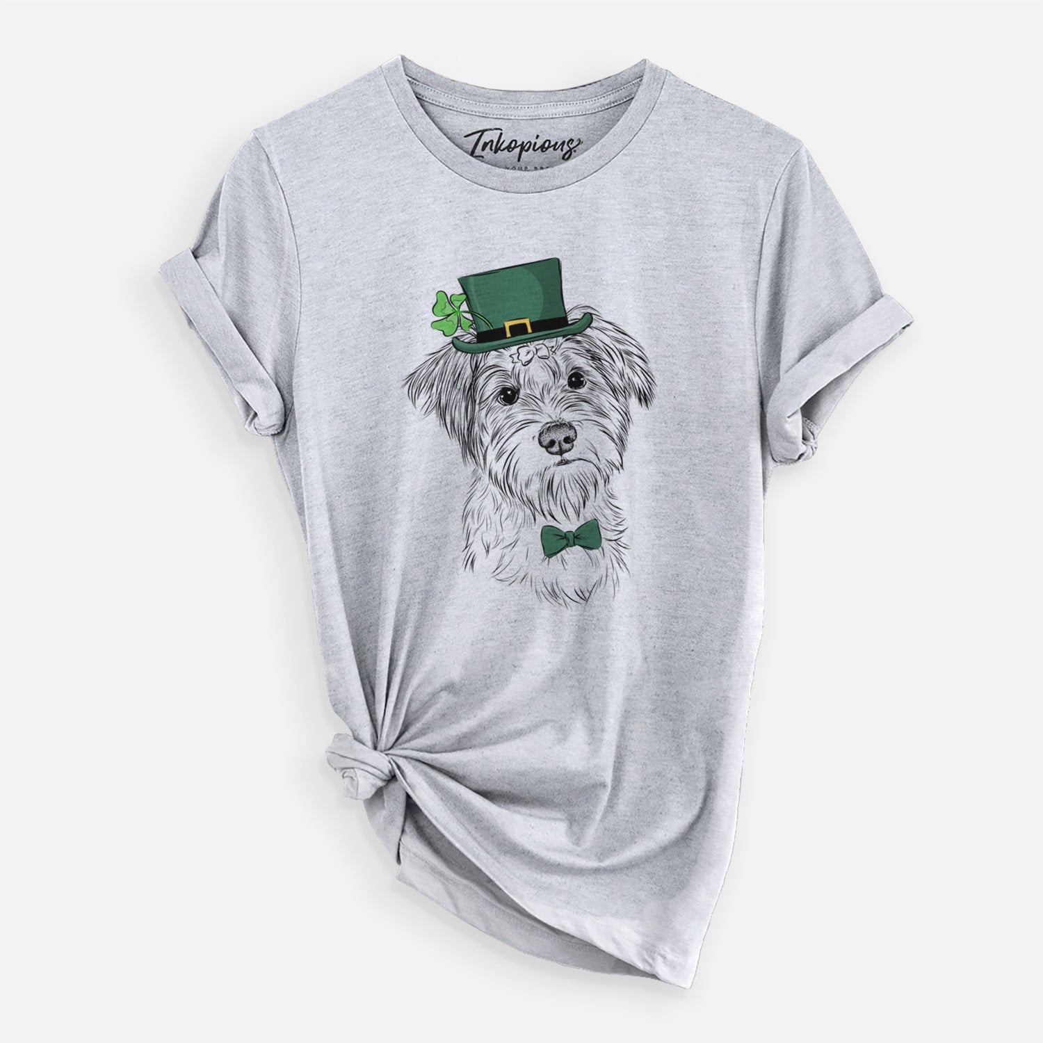 St. Patrick's Birdee the Schnauzer Mix - Unisex Crewneck