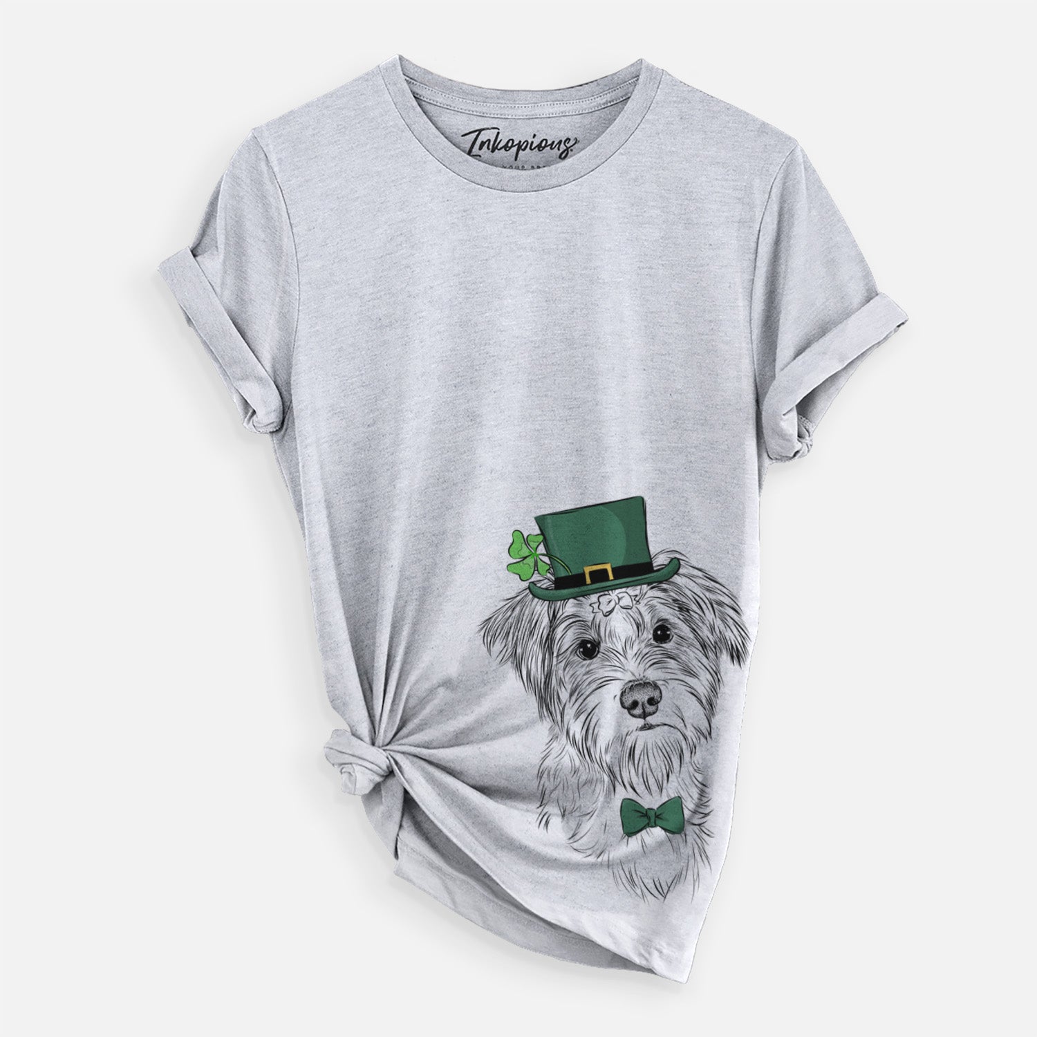 St. Patrick's Birdee the Schnauzer Mix - Unisex Crewneck