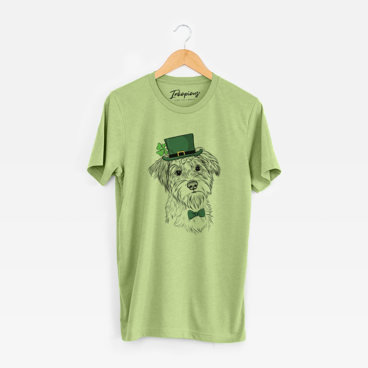 St. Patrick's Birdee the Schnauzer Mix - Unisex Crewneck