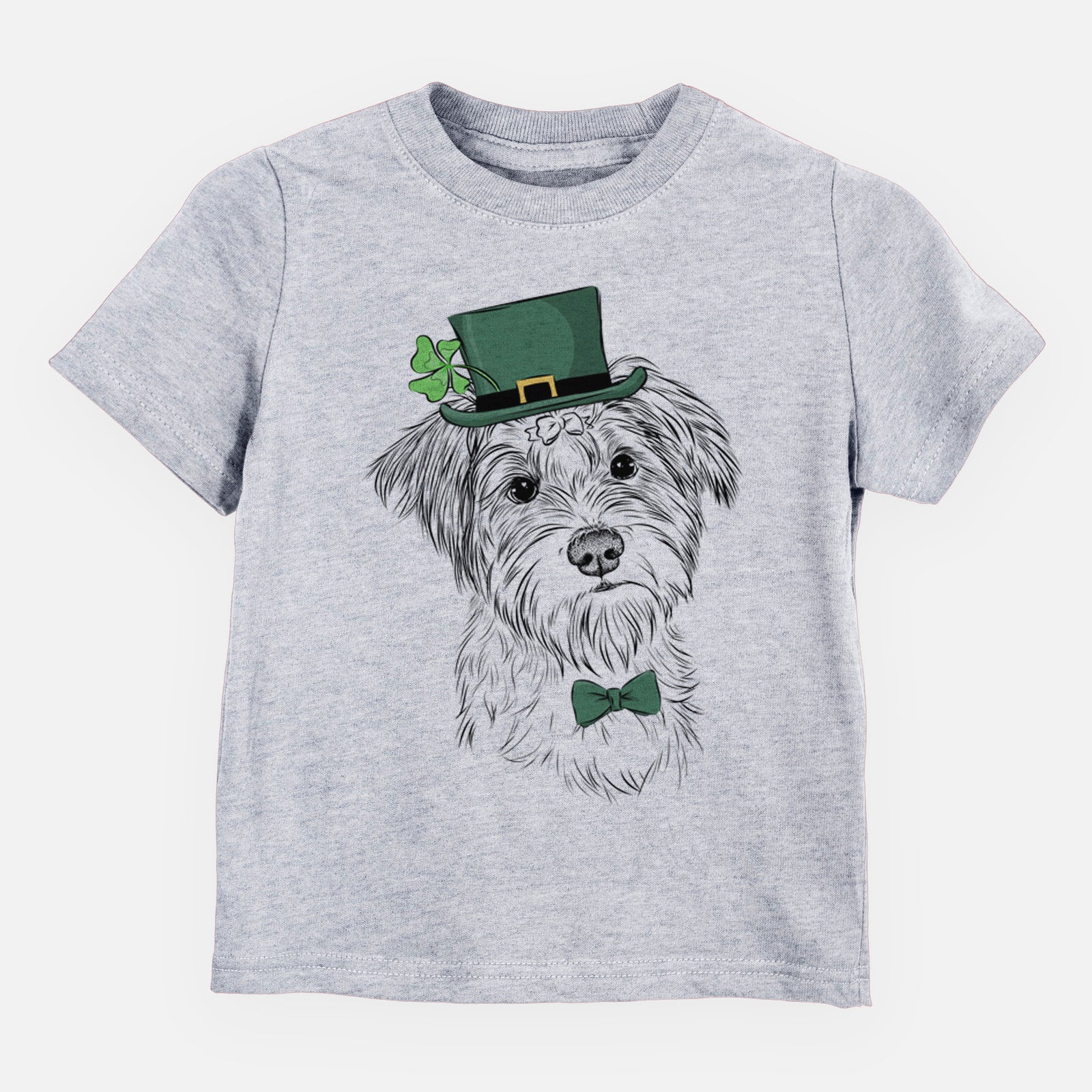 St. Patricks Birdee the Schnauzer Mix - Kids/Youth/Toddler Shirt