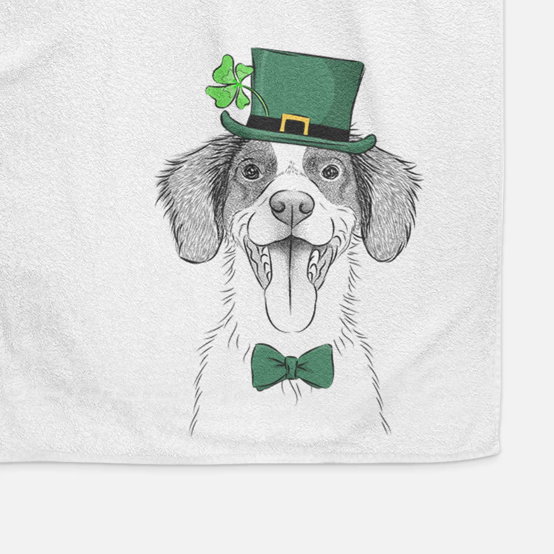 Birdie the Brittany Decorative Hand Towel