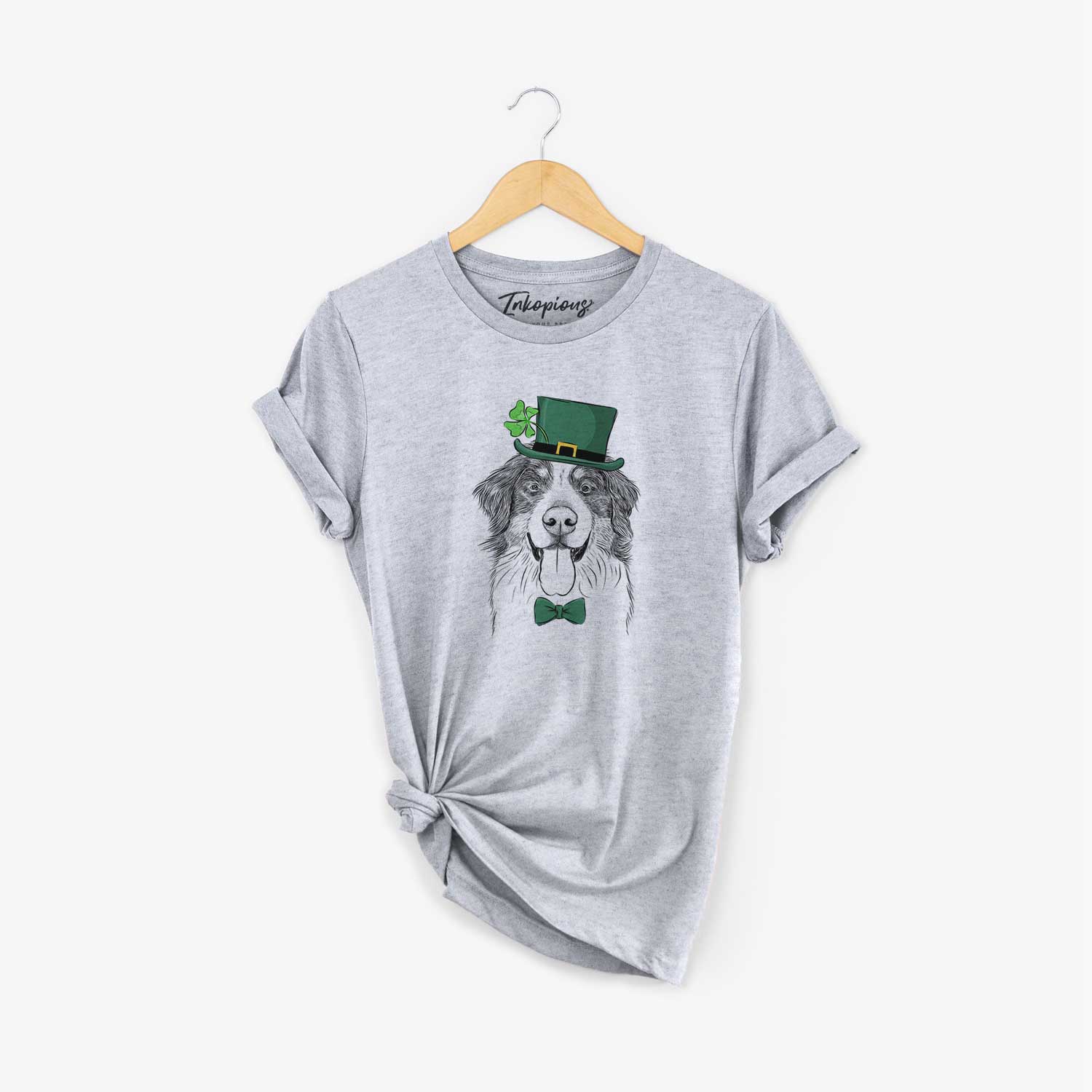 St. Patrick's Blaze the Bernese Mountain Dog - Unisex Crewneck