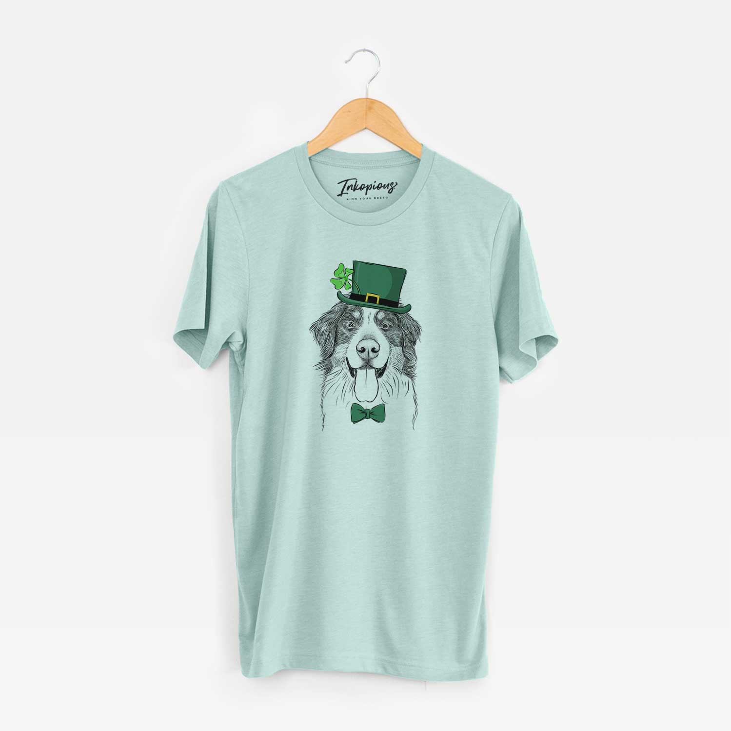 St. Patrick's Blaze the Bernese Mountain Dog - Unisex Crewneck