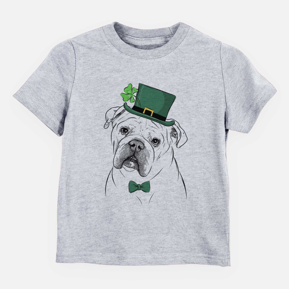 St. Patricks Blossom the English Bulldog - Kids/Youth/Toddler Shirt