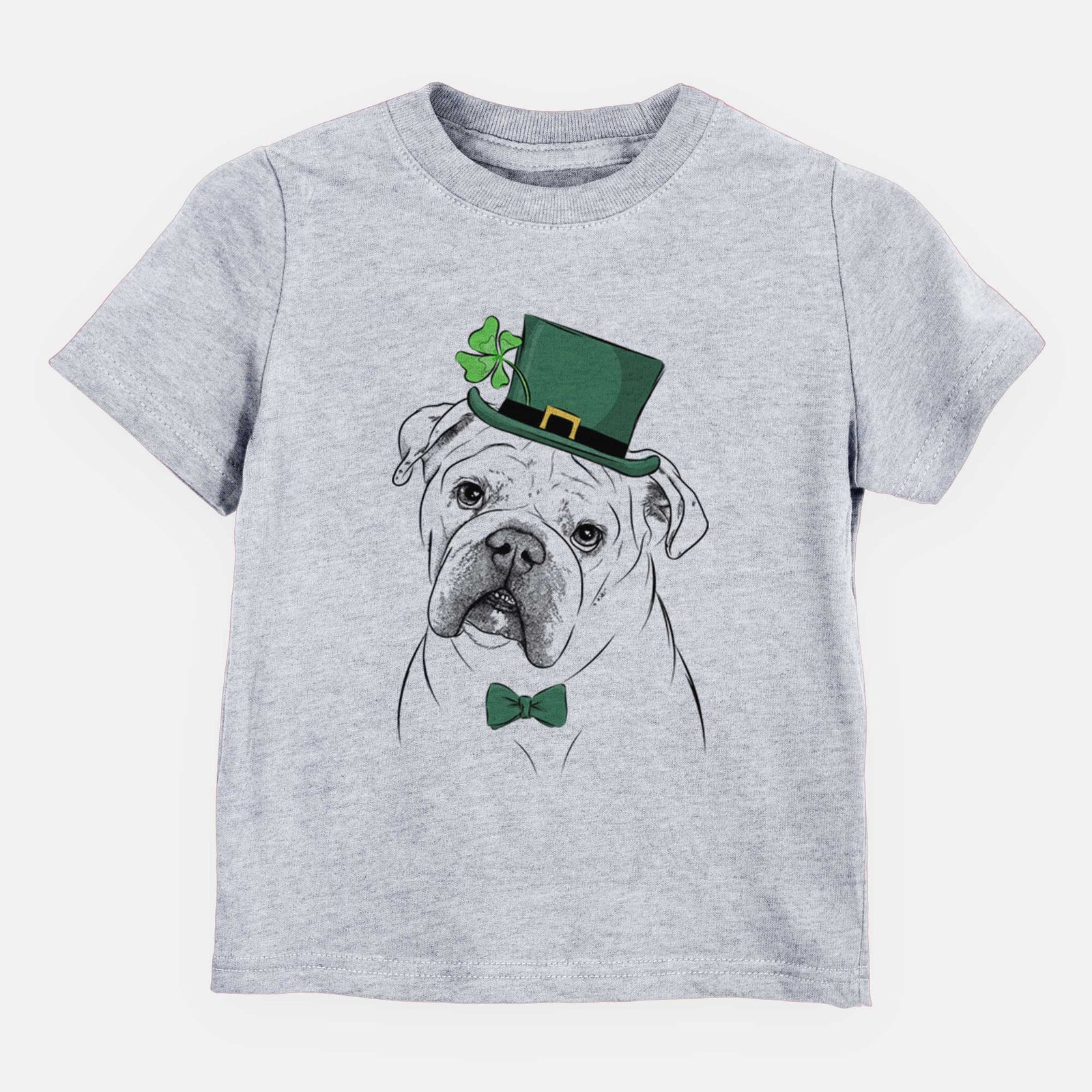 St. Patricks Blossom the English Bulldog - Kids/Youth/Toddler Shirt