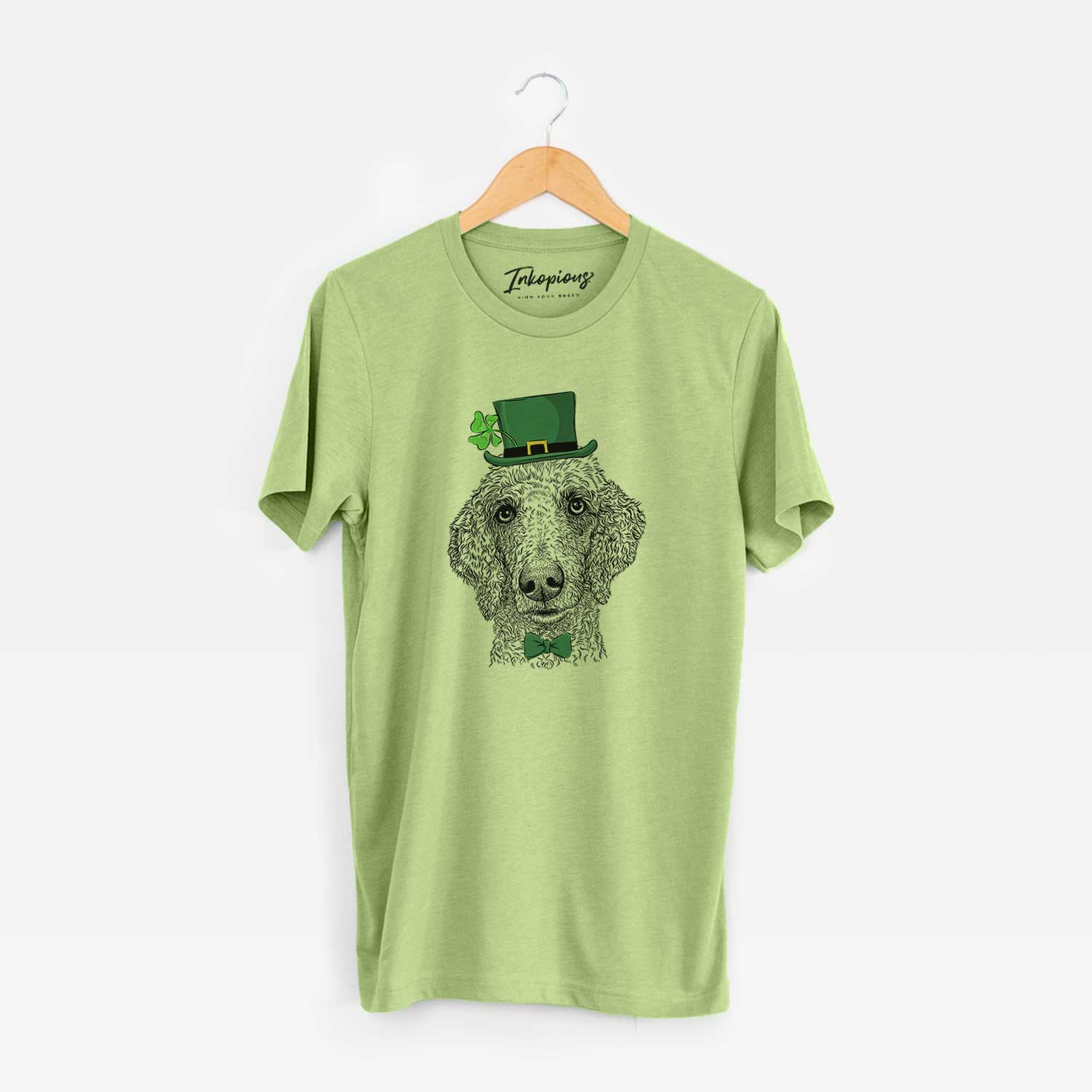 St. Patrick's Blossom the Poodle - Unisex Crewneck