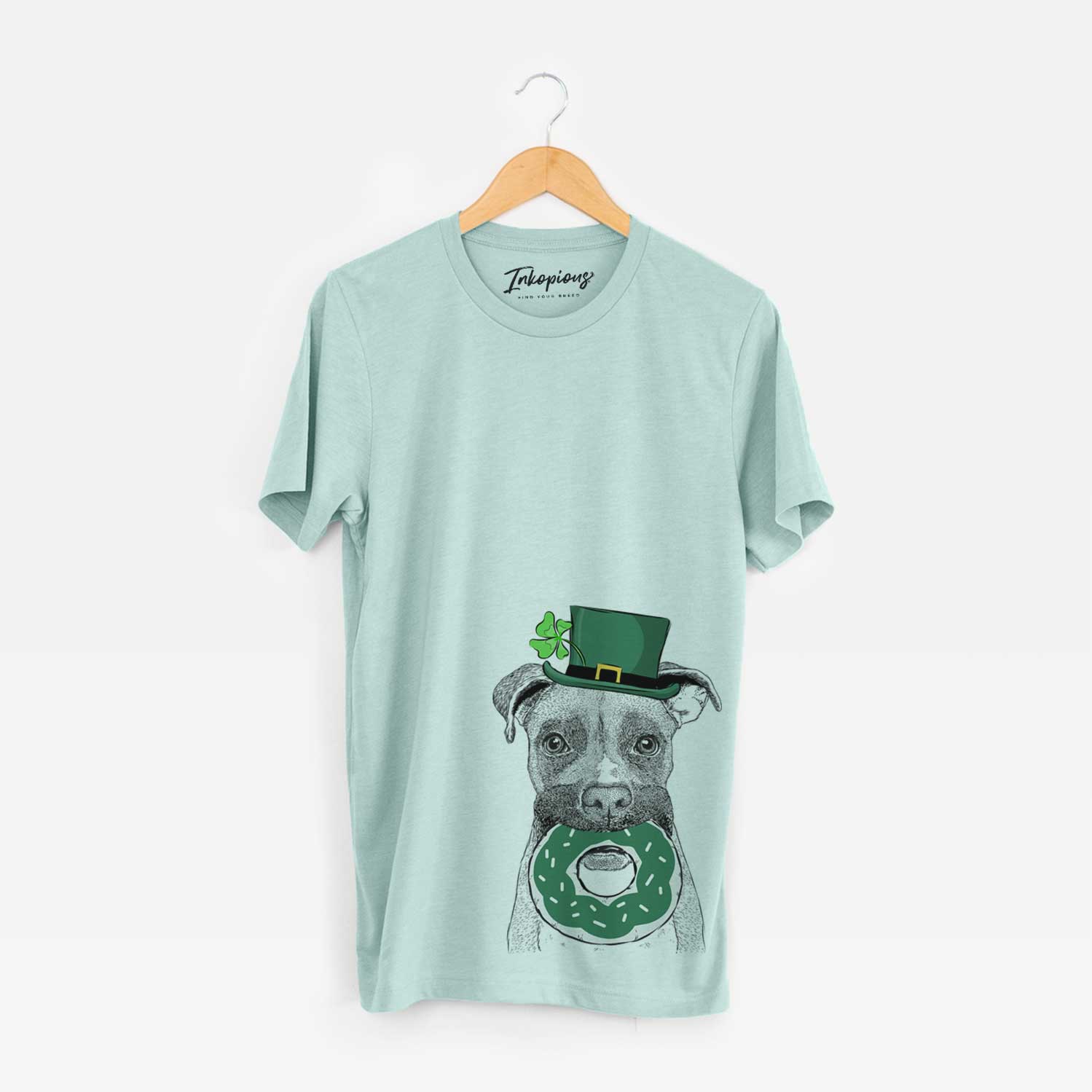 St. Patrick's Bo the Boxer - Unisex Crewneck