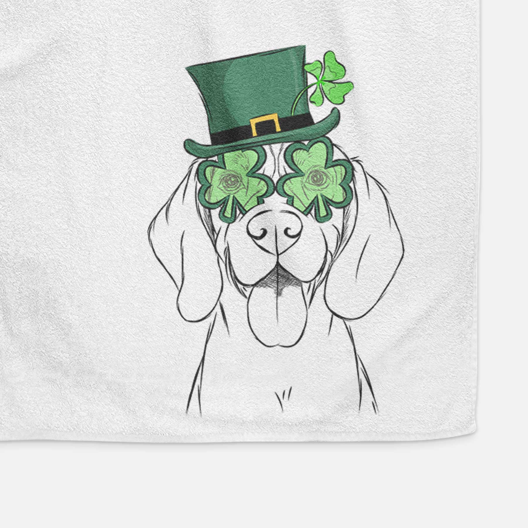 Bogie the Beagle Decorative Hand Towel