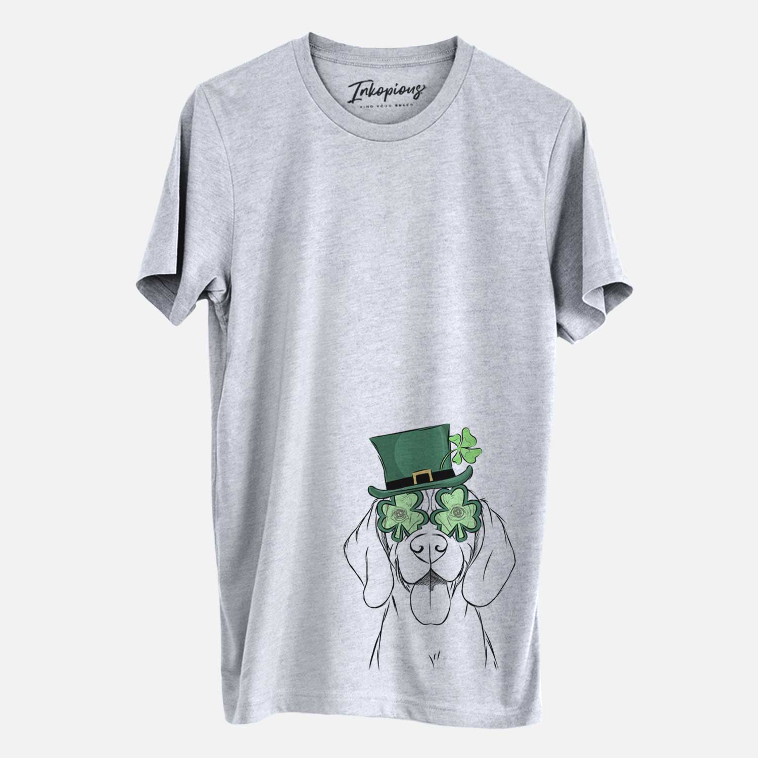 St. Patrick's Bogie the Beagle - Unisex Crewneck