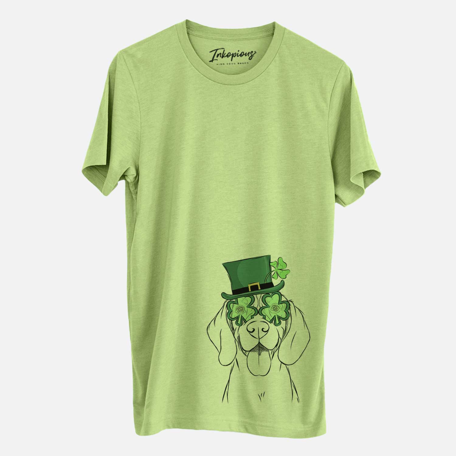 St. Patrick's Bogie the Beagle - Unisex Crewneck