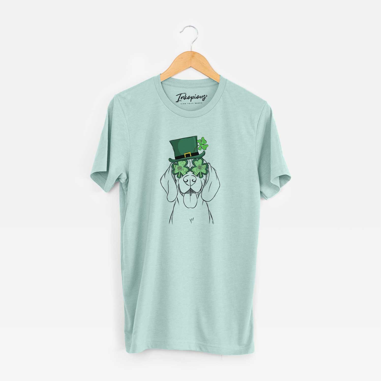 St. Patrick's Bogie the Beagle - Unisex Crewneck