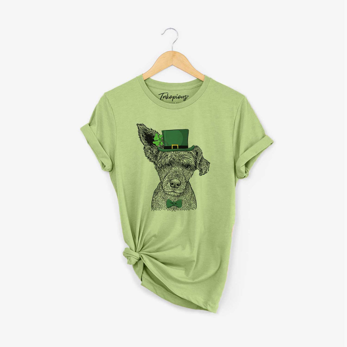 St. Patrick&#39;s Boodles the Schnauzer Mix - Unisex Crewneck