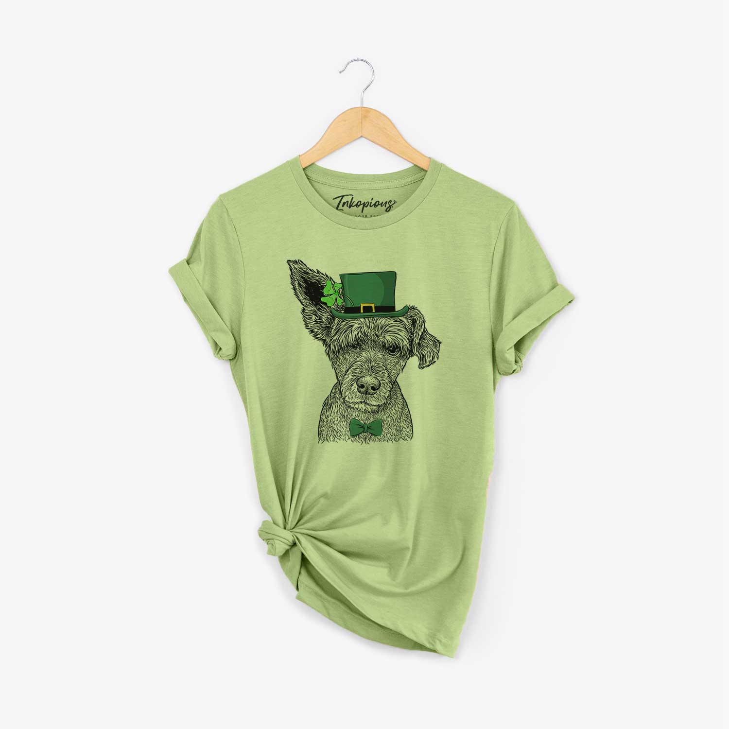 St. Patrick's Boodles the Schnauzer Mix - Unisex Crewneck