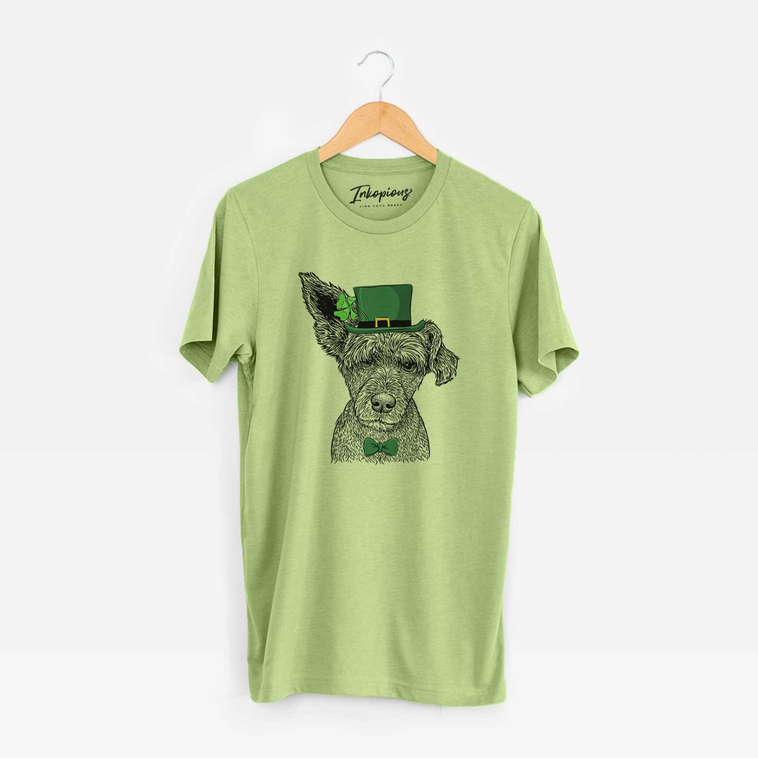 St. Patrick's Boodles the Schnauzer Mix - Unisex Crewneck