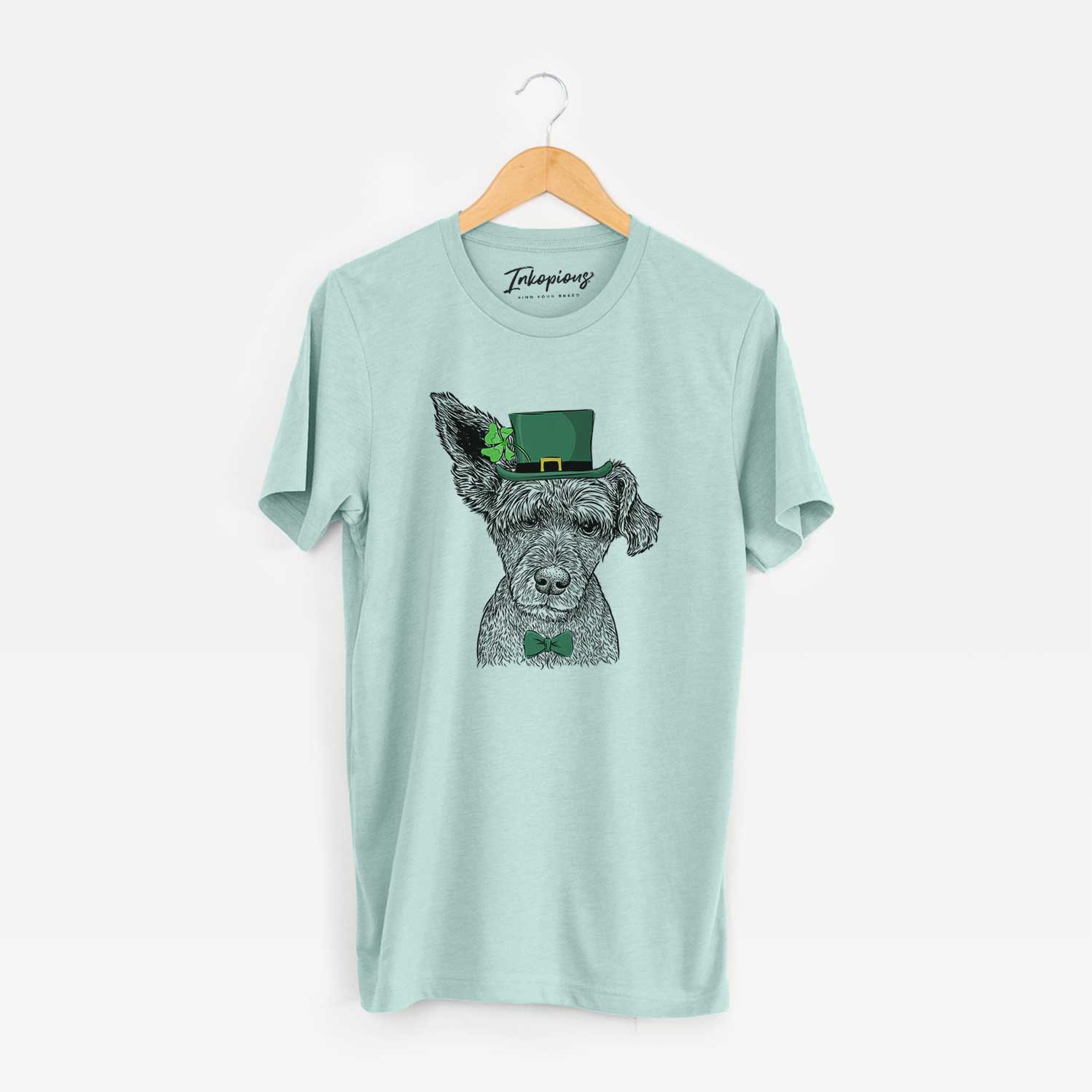 St. Patrick's Boodles the Schnauzer Mix - Unisex Crewneck