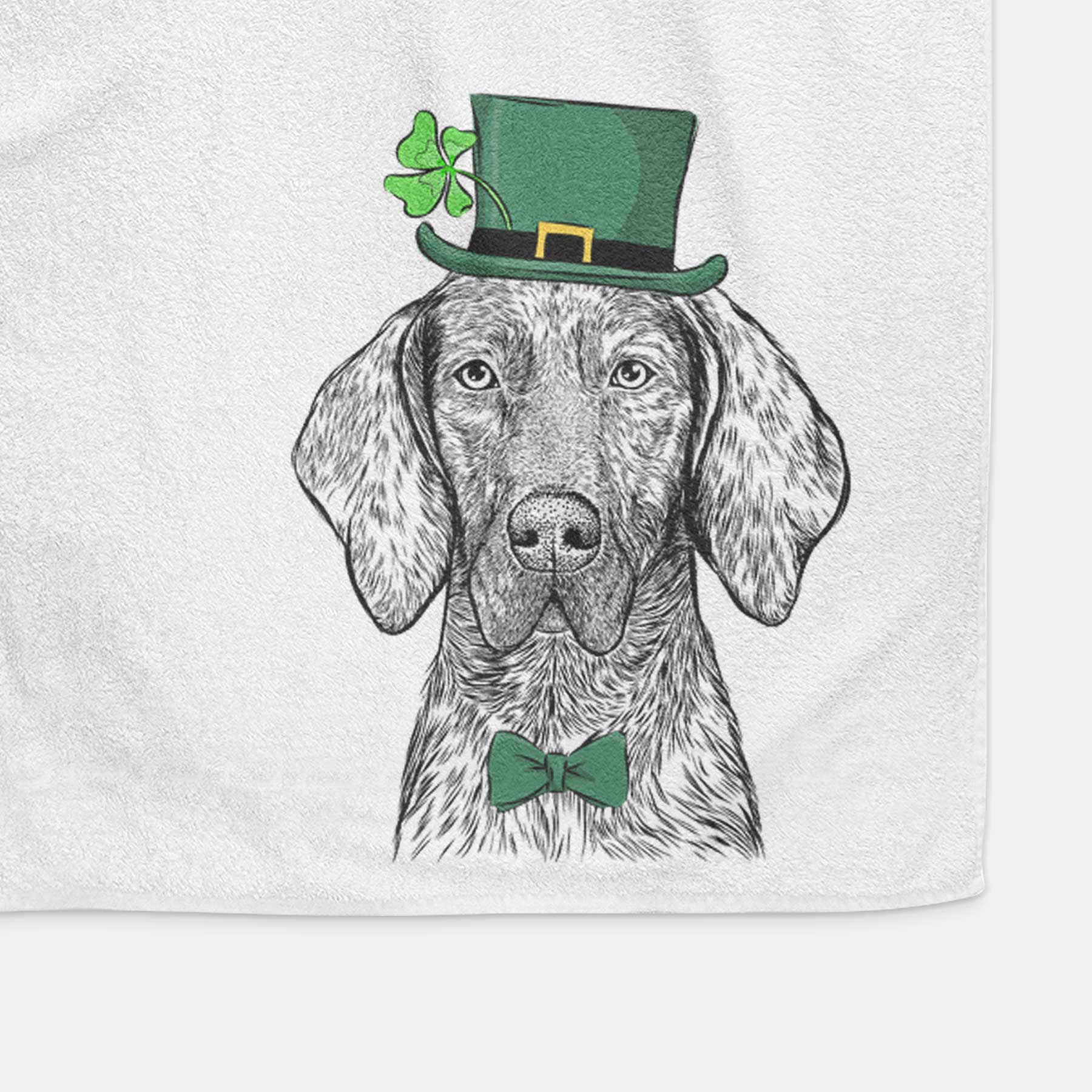 Boone the Plott Hound Decorative Hand Towel