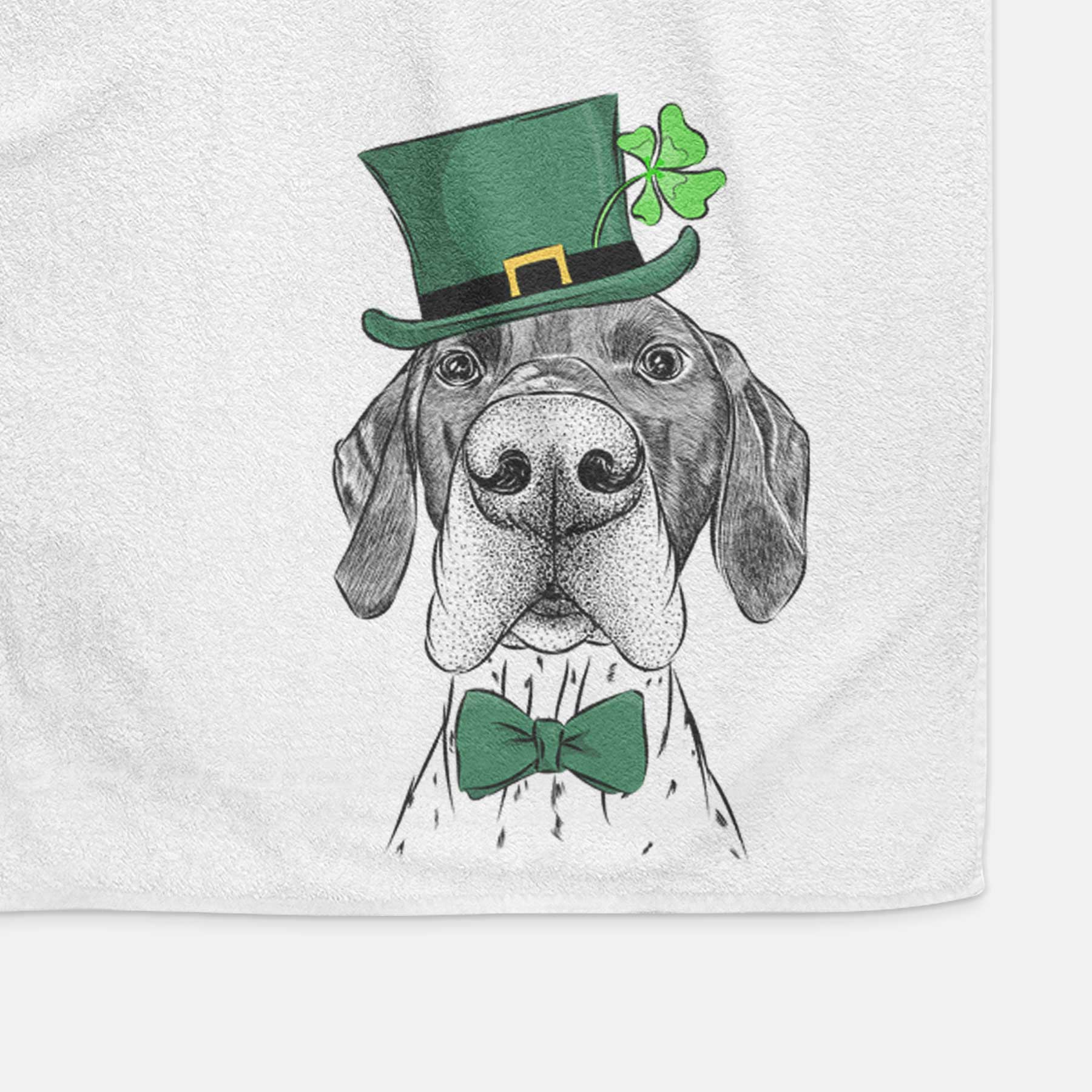 Booze the German Shorthaired Pointer Decorative Hand Towel