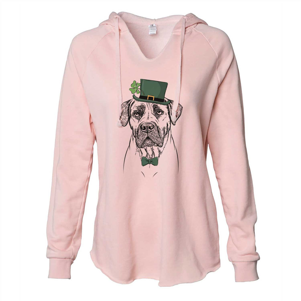 St. Patrick's Boris the Boerboel - Cali Wave Hooded Sweatshirt