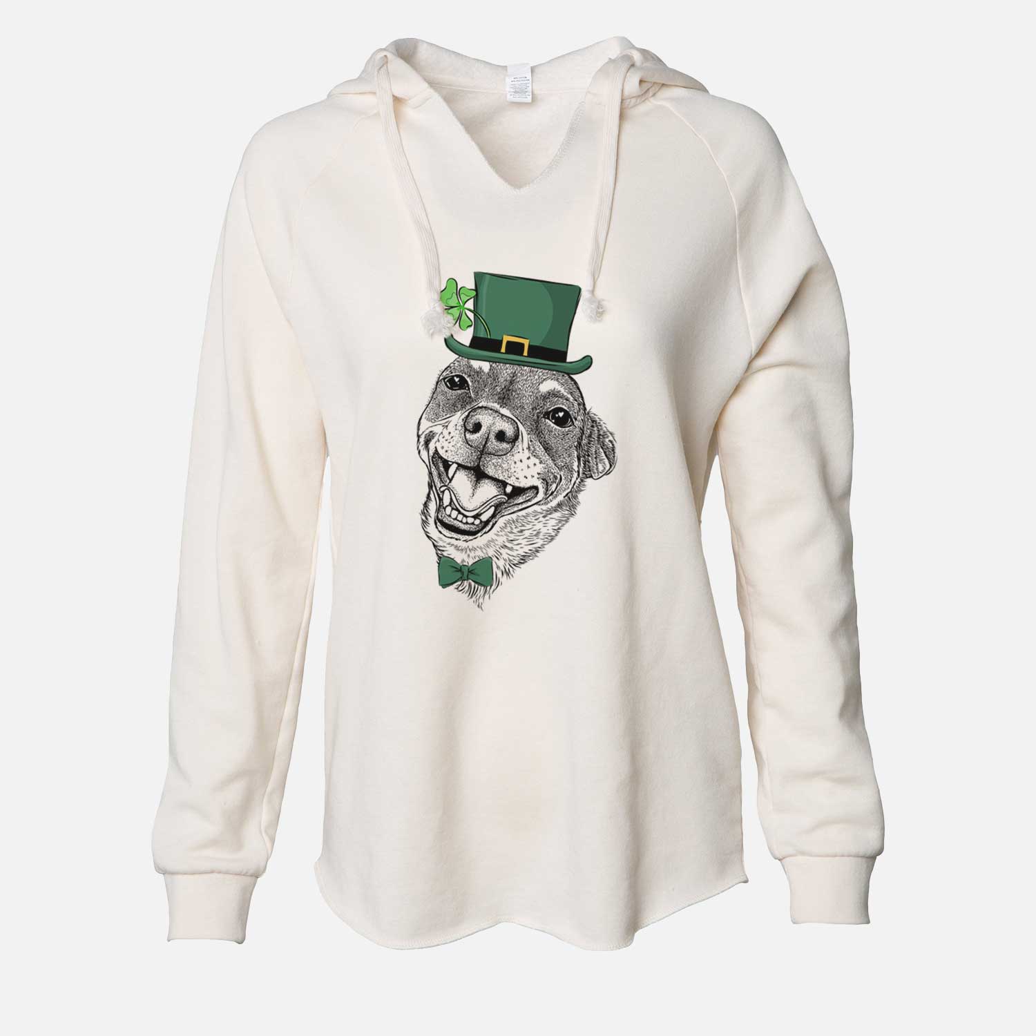 St. Patrick's Boss the Chihuahua - Cali Wave Hooded Sweatshirt