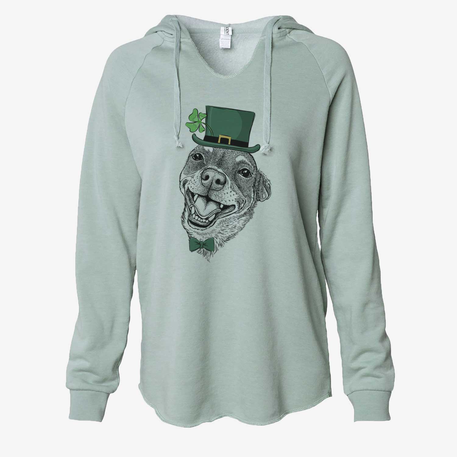 St. Patrick's Boss the Chihuahua - Cali Wave Hooded Sweatshirt