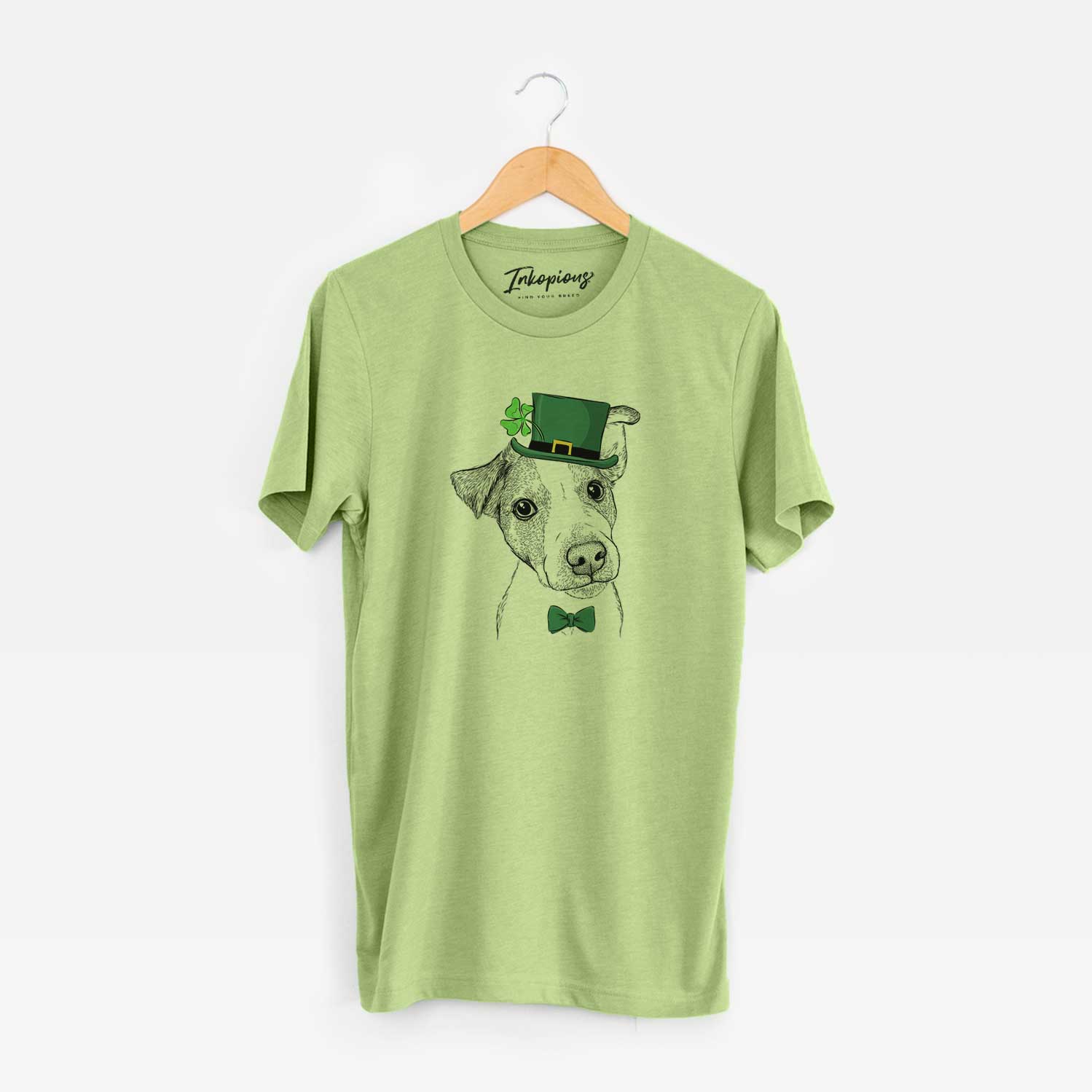 St. Patrick's Bosse the Jack Russell Terrier - Unisex Crewneck