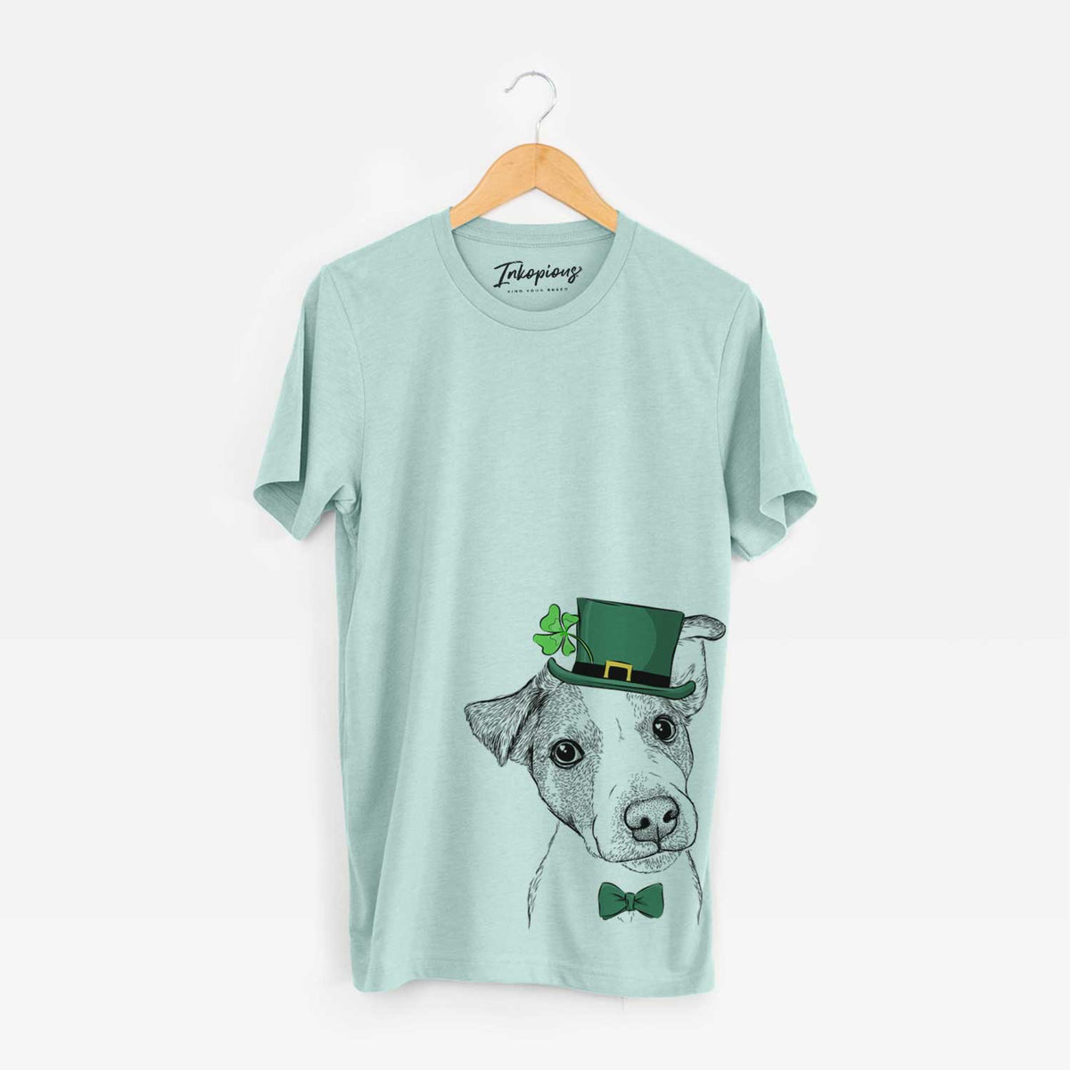 St. Patrick's Bosse the Jack Russell Terrier - Unisex Crewneck