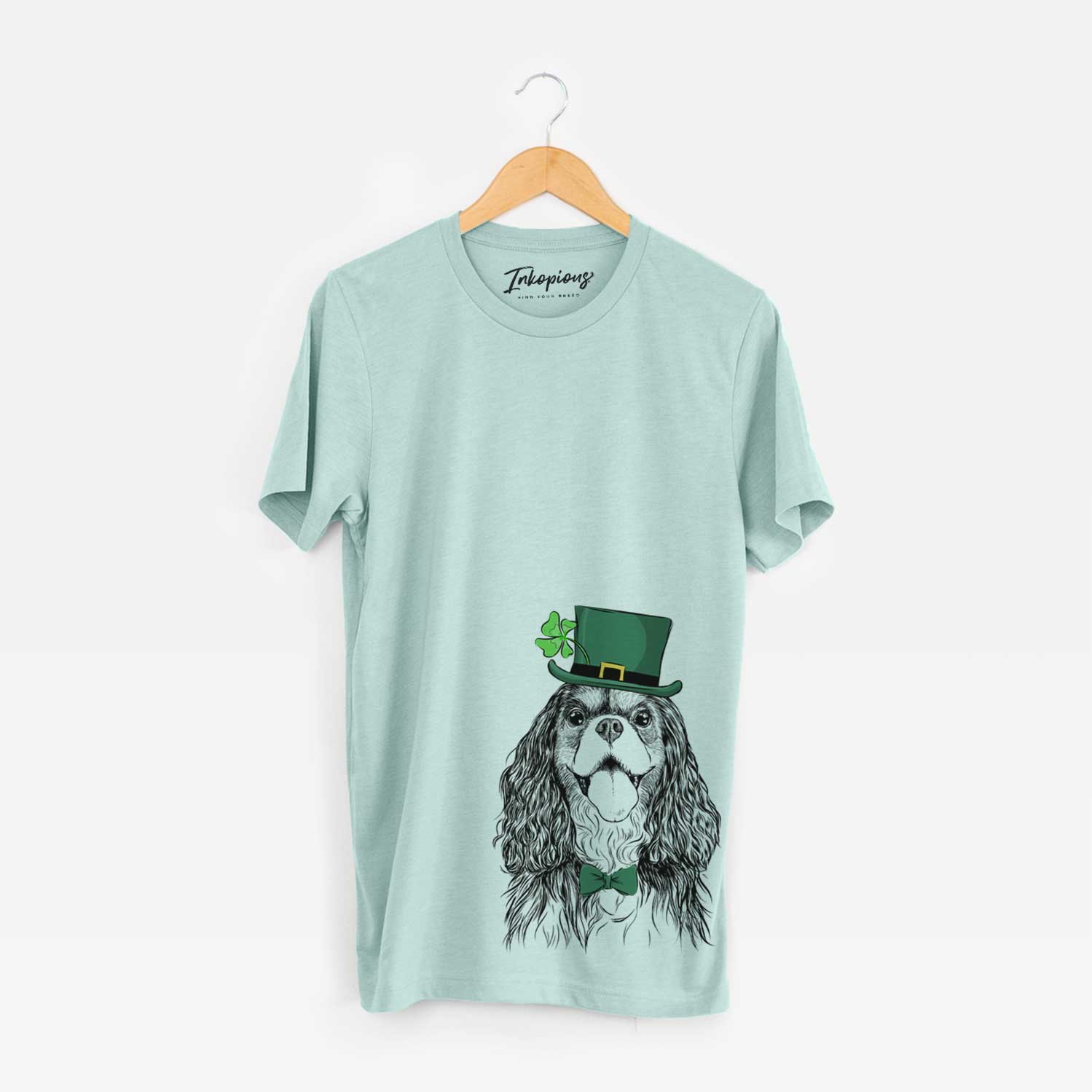 St. Patrick's Brandy the Cavalier King Charles Spaniel - Unisex Crewneck